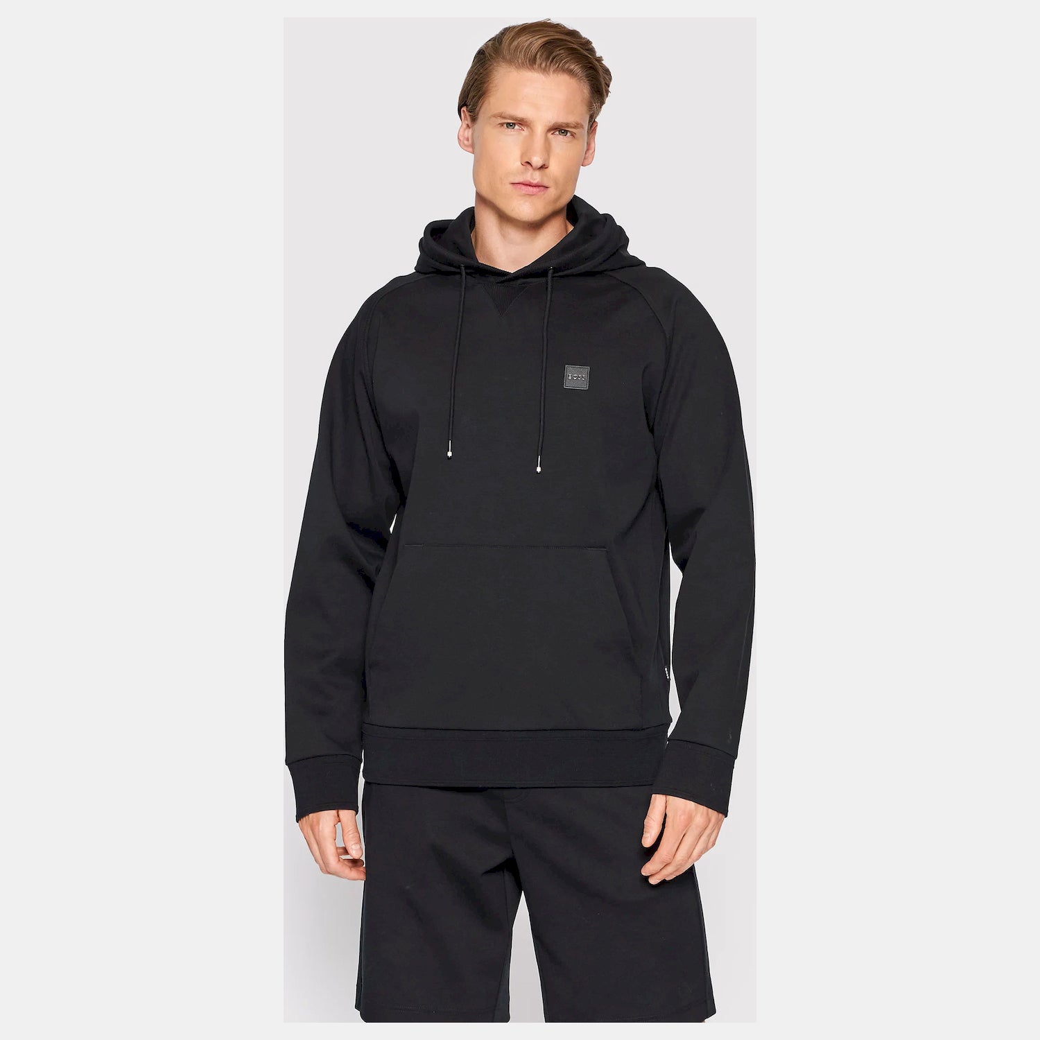 Boss Camisola Hoodie Seeger85 Black Preto_shot3