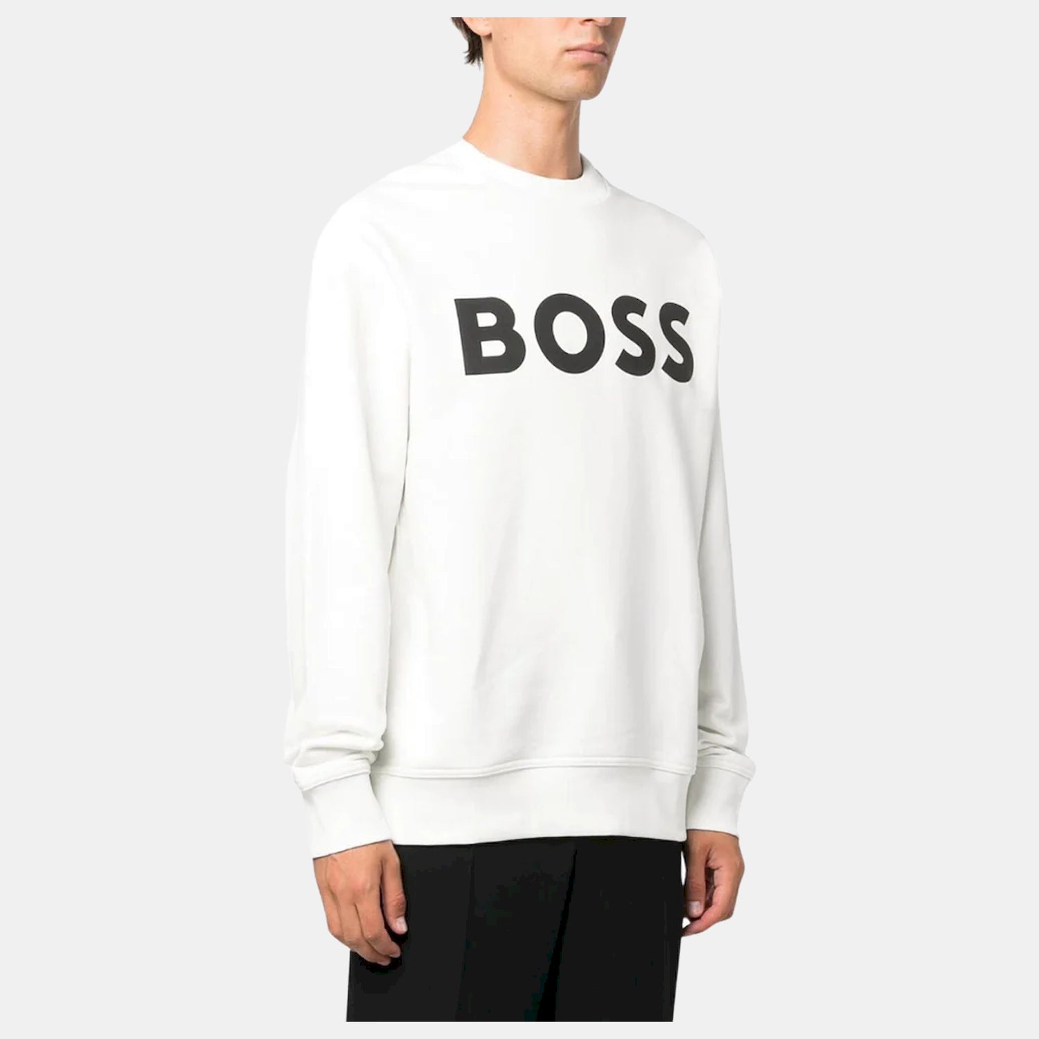 Boss Camisola Sweat Webasiccrew Natural Natural_shot2