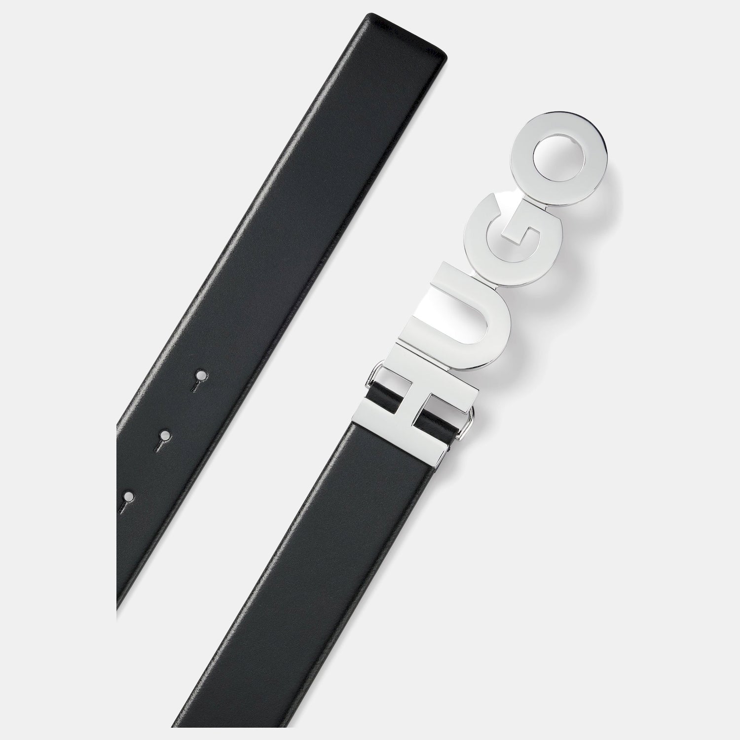 Boss Cinto Belt Zula Belt Blk Silver Preto Silver_shot2