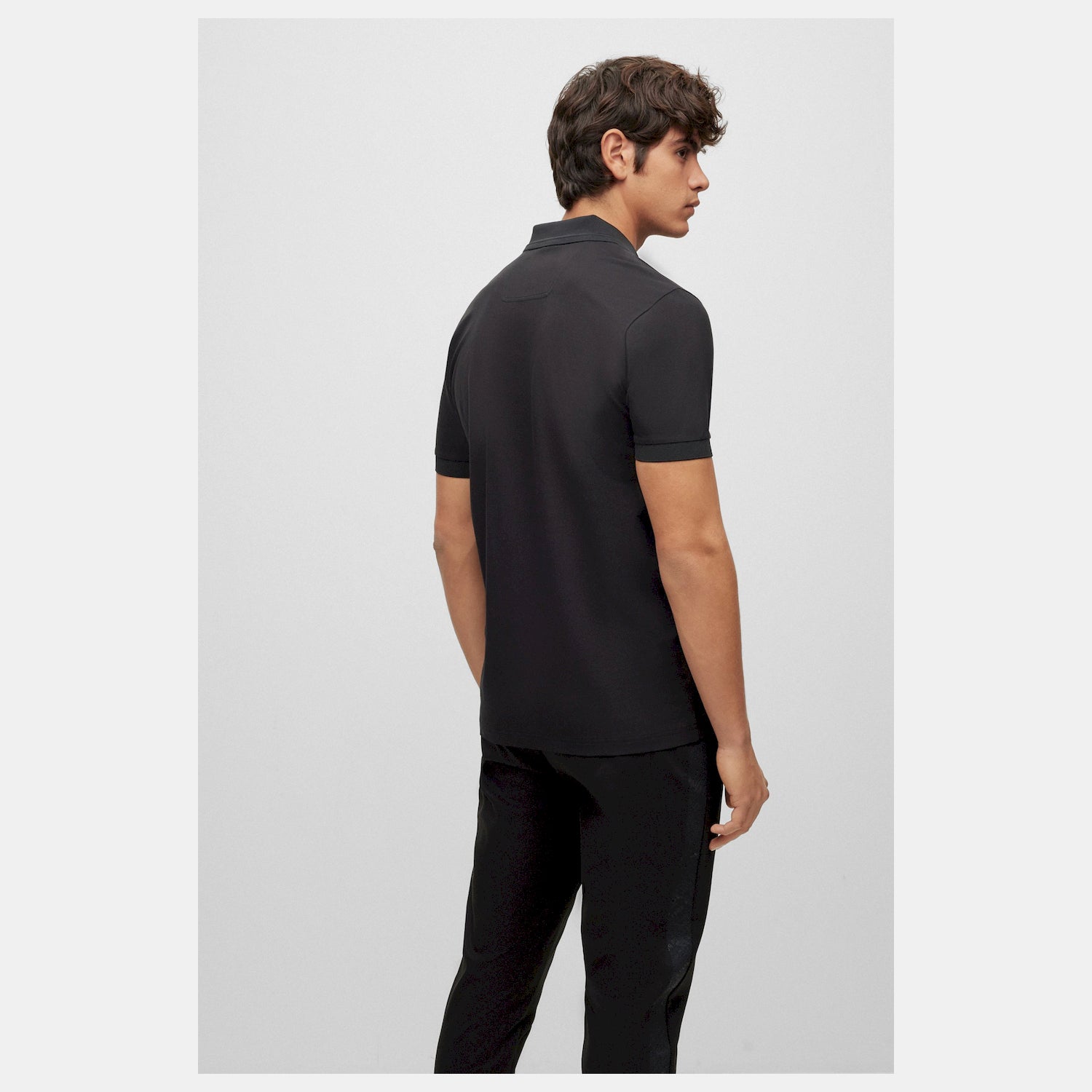 Boss Polo Paddy Mirror Black Preto_shot4