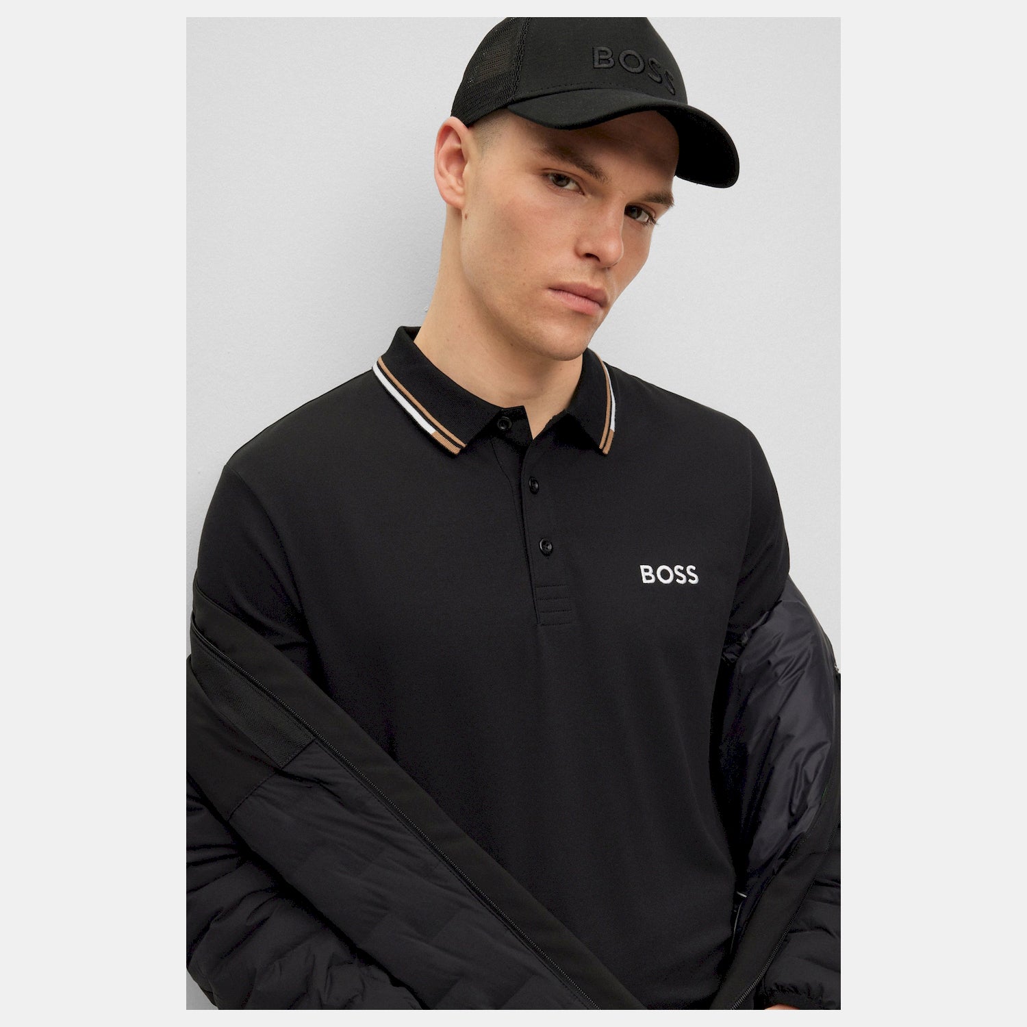 Boss Polo Paddy Pro 5046 Black Preto_shot2