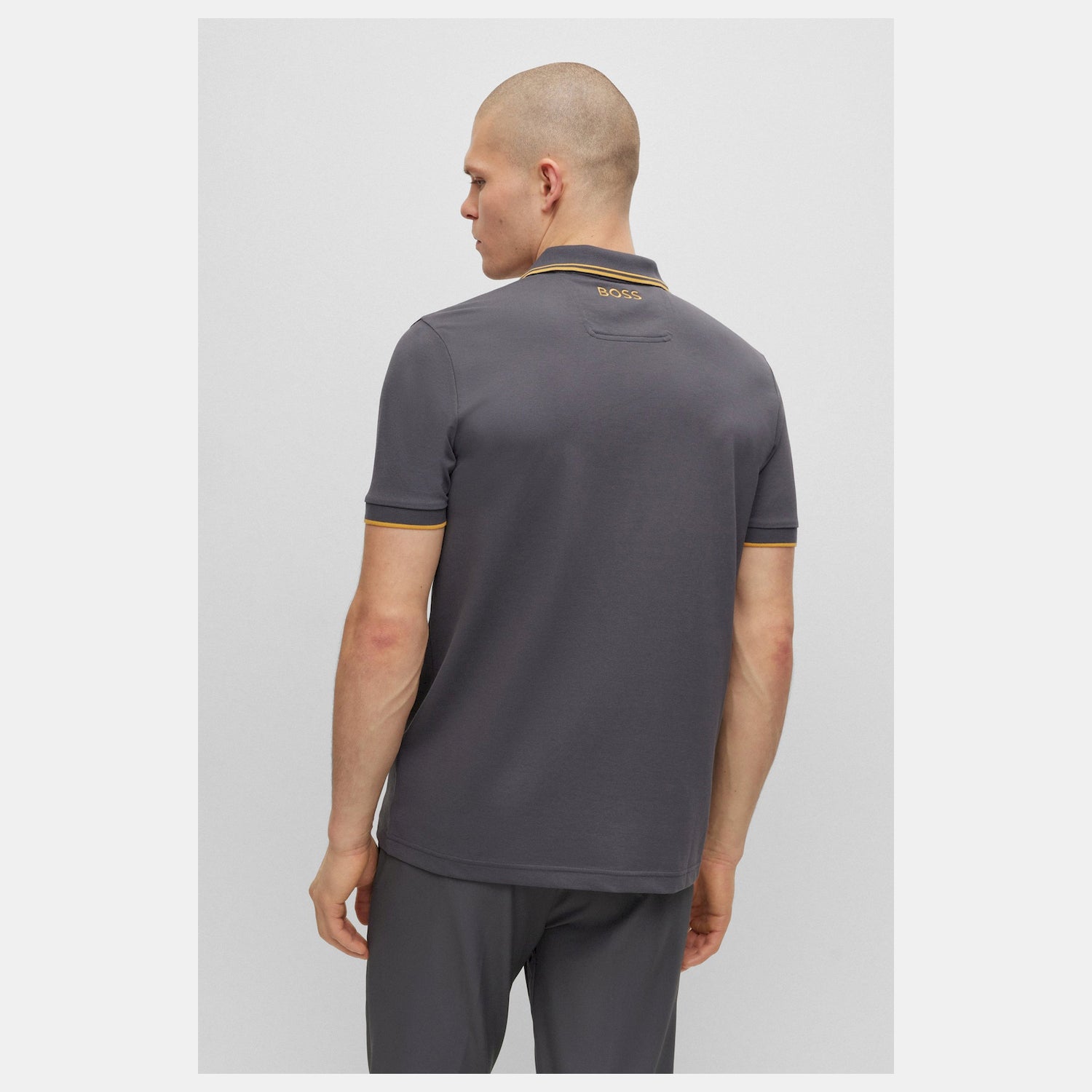 Boss Polo Paddy Pro 5046 Dk.grey Cinza Escuro_shot3