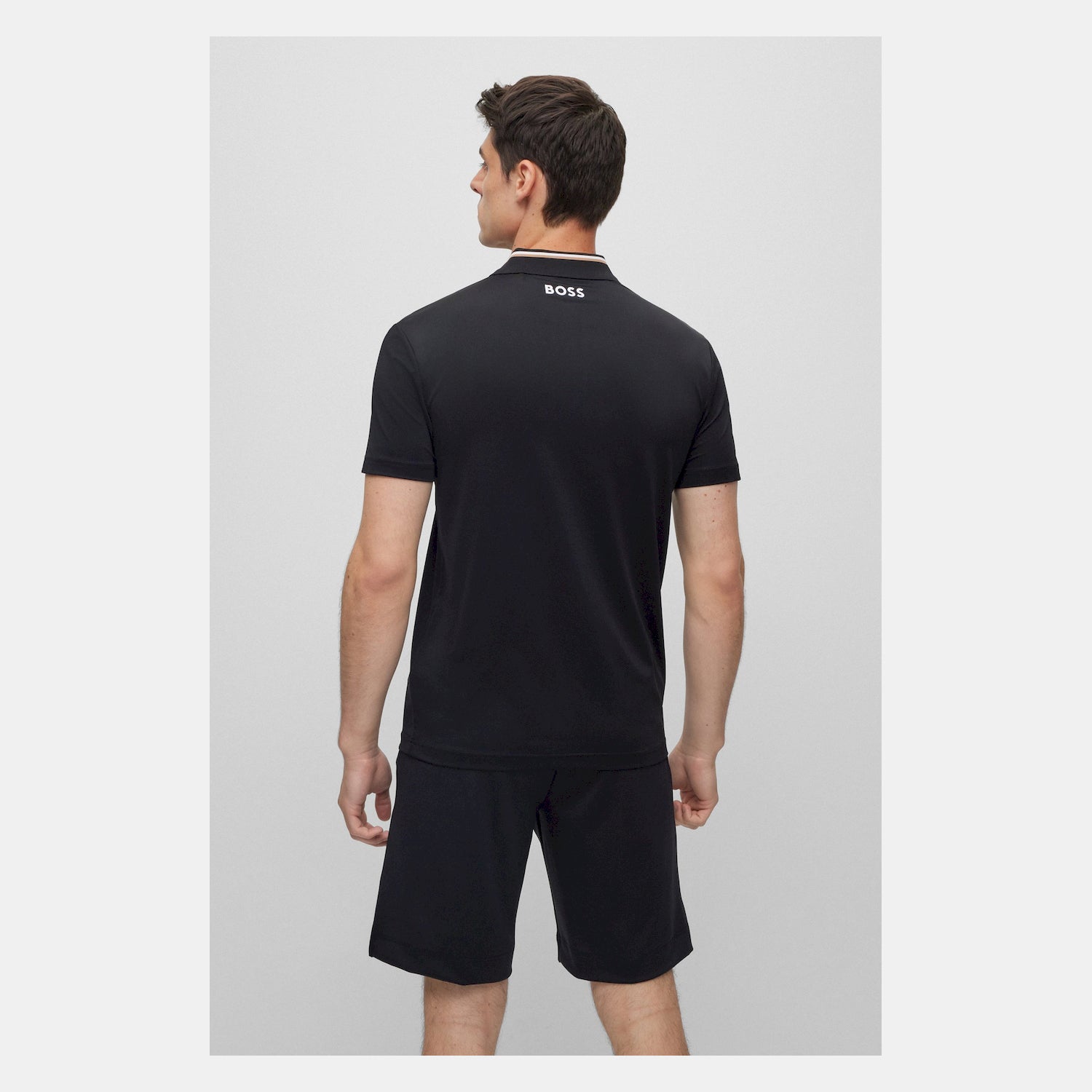 Boss Polo Paddytech 5050 Black Preto_shot3
