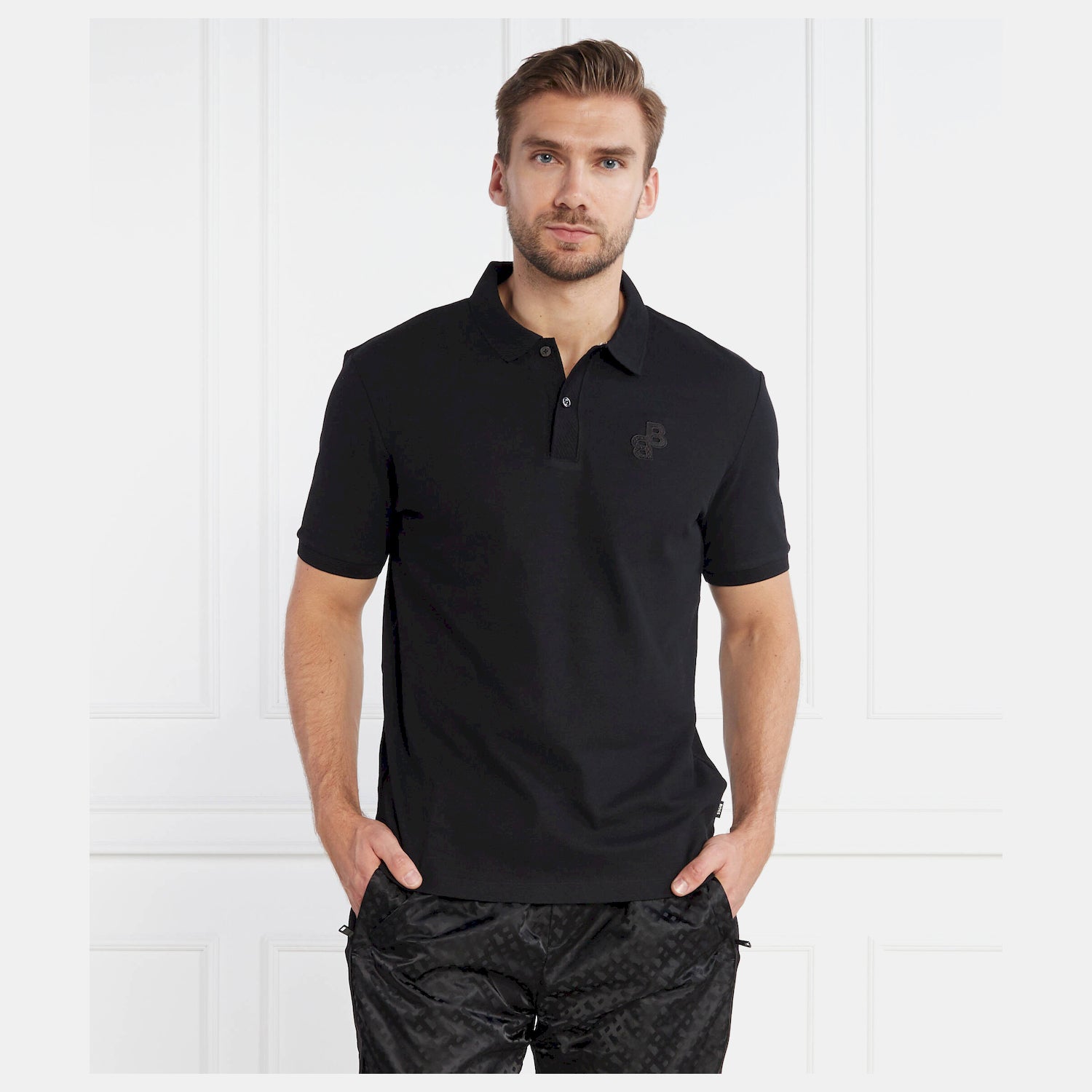 Boss Polo Parlay191 Black Preto_shot3