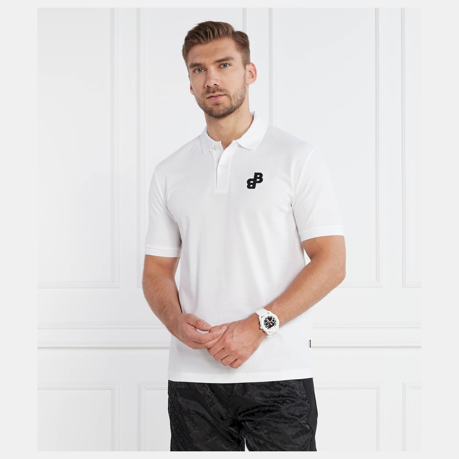 Boss Polo Parlay191 White Branco_shot4