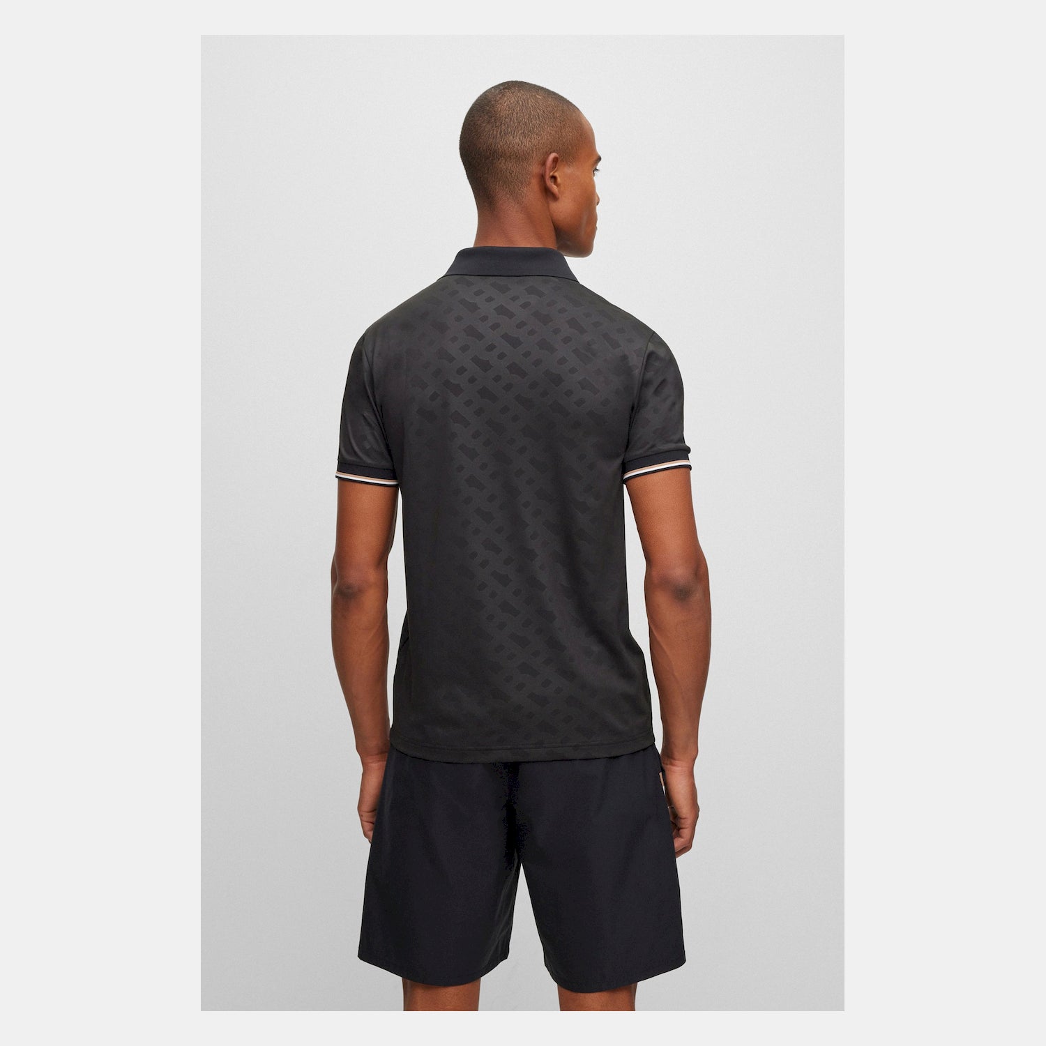 Boss Polo Patteo Mb 12 Black Preto_shot3