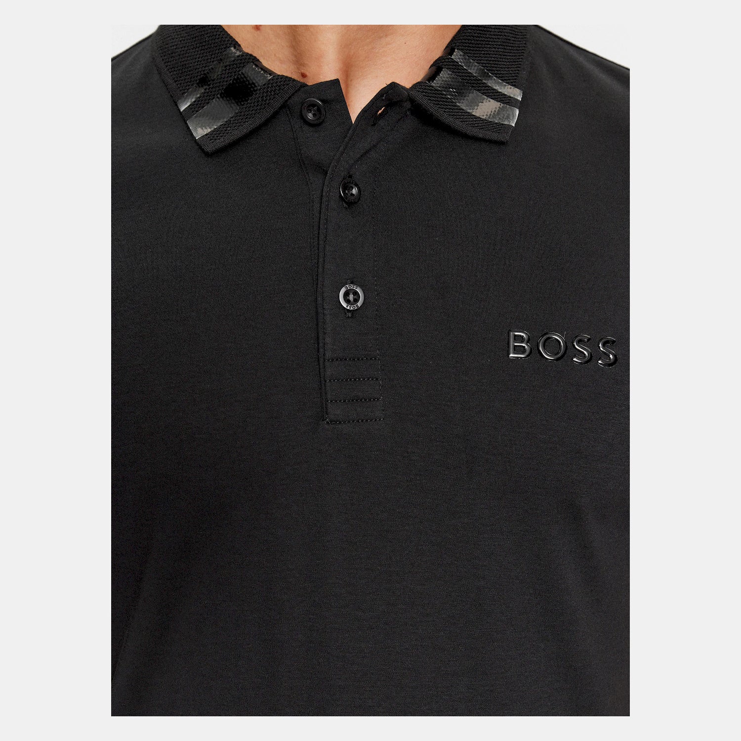 Boss Polo Paule Mirror 5 Black Preto_shot2