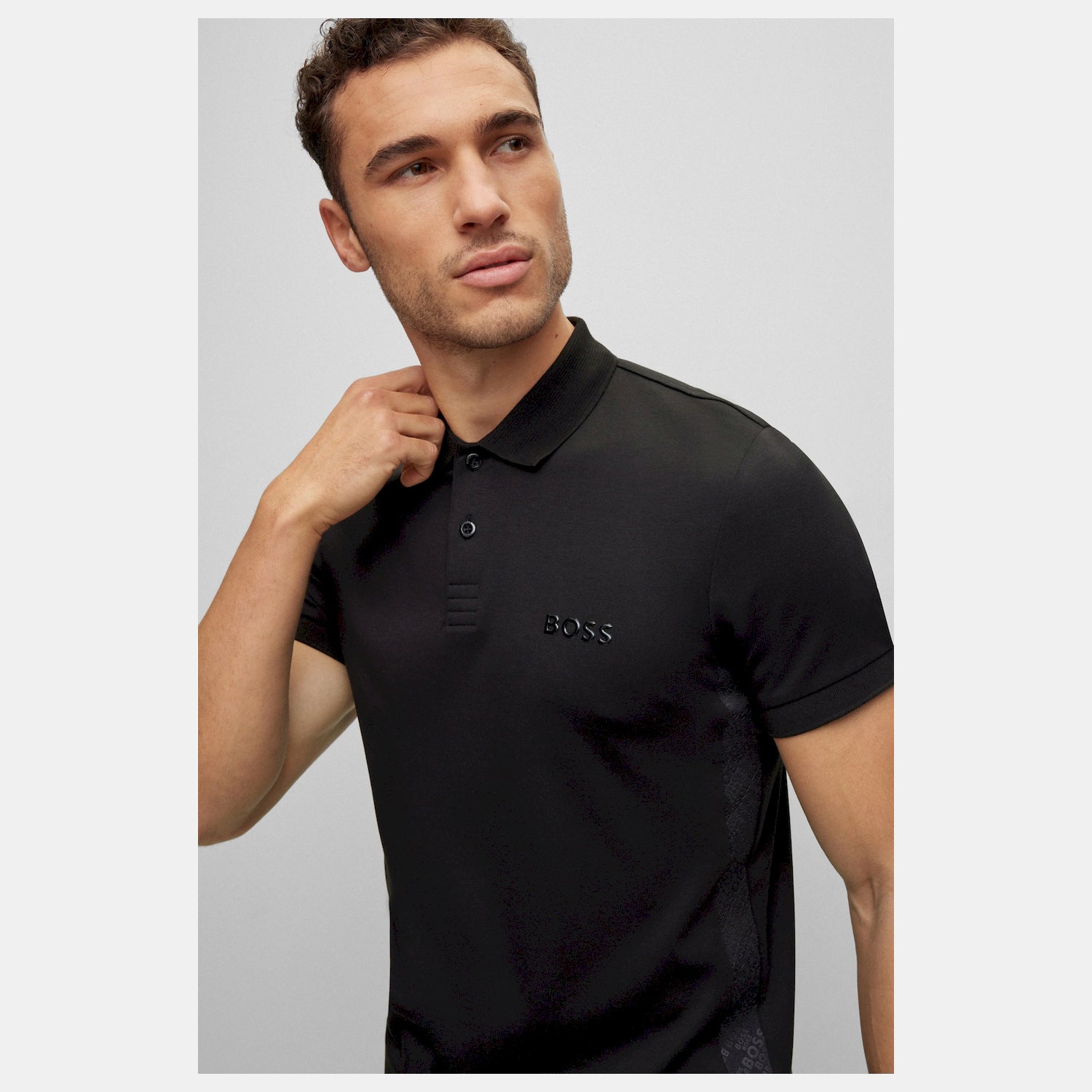 Boss Polo Paule Mirror Black Preto_shot2