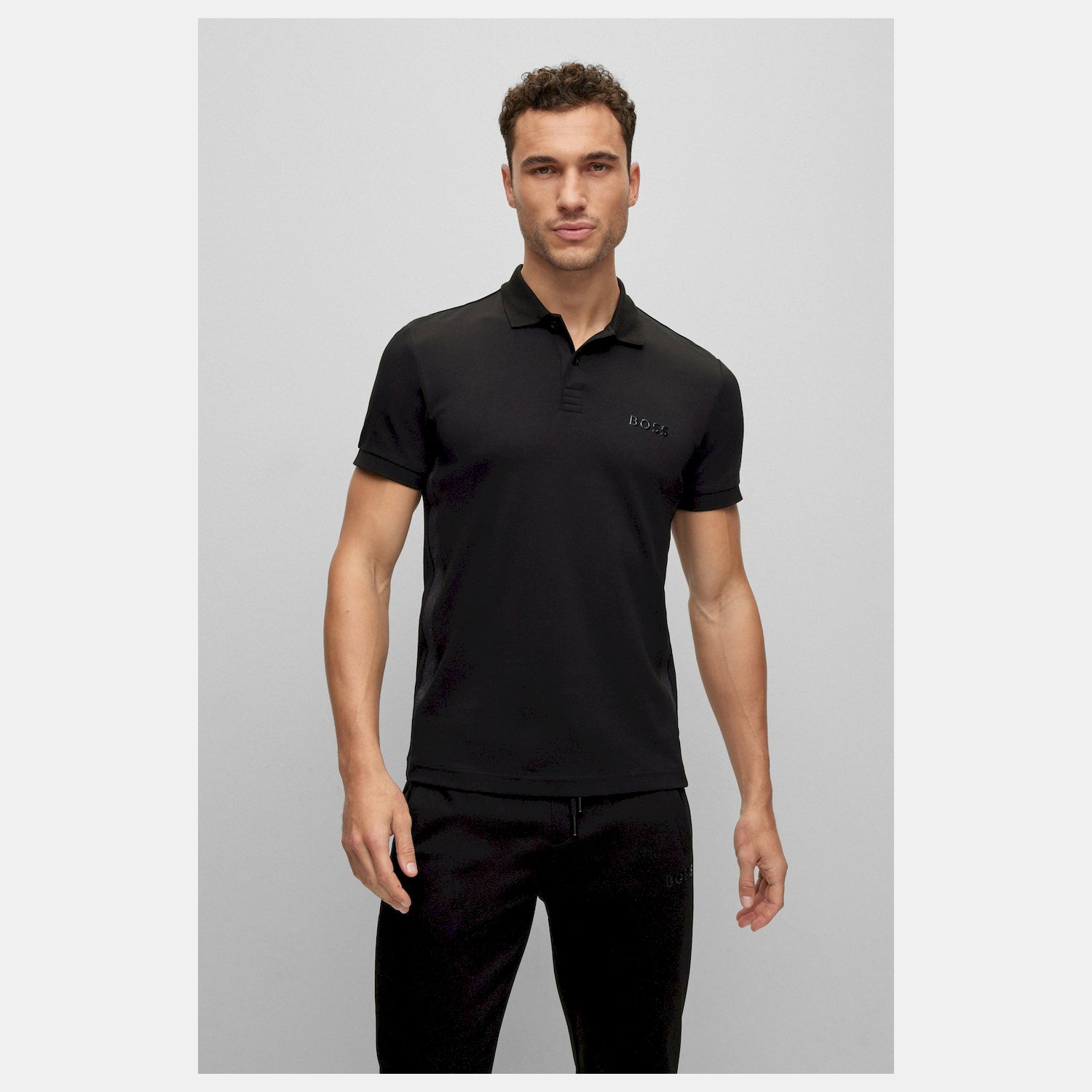 Boss Polo Paule Mirror Black Preto_shot3