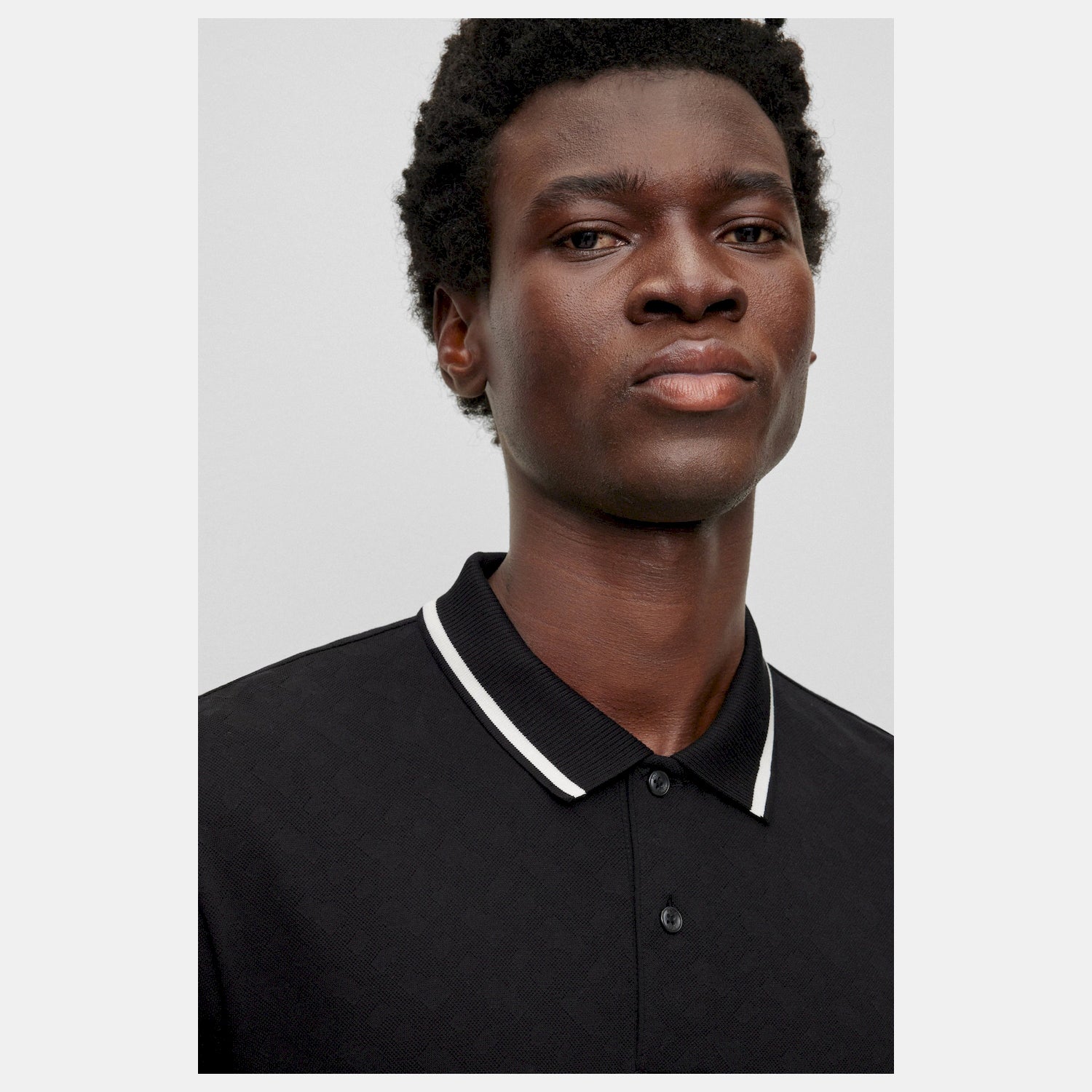Boss Polo Piket 40 Black Preto_shot2
