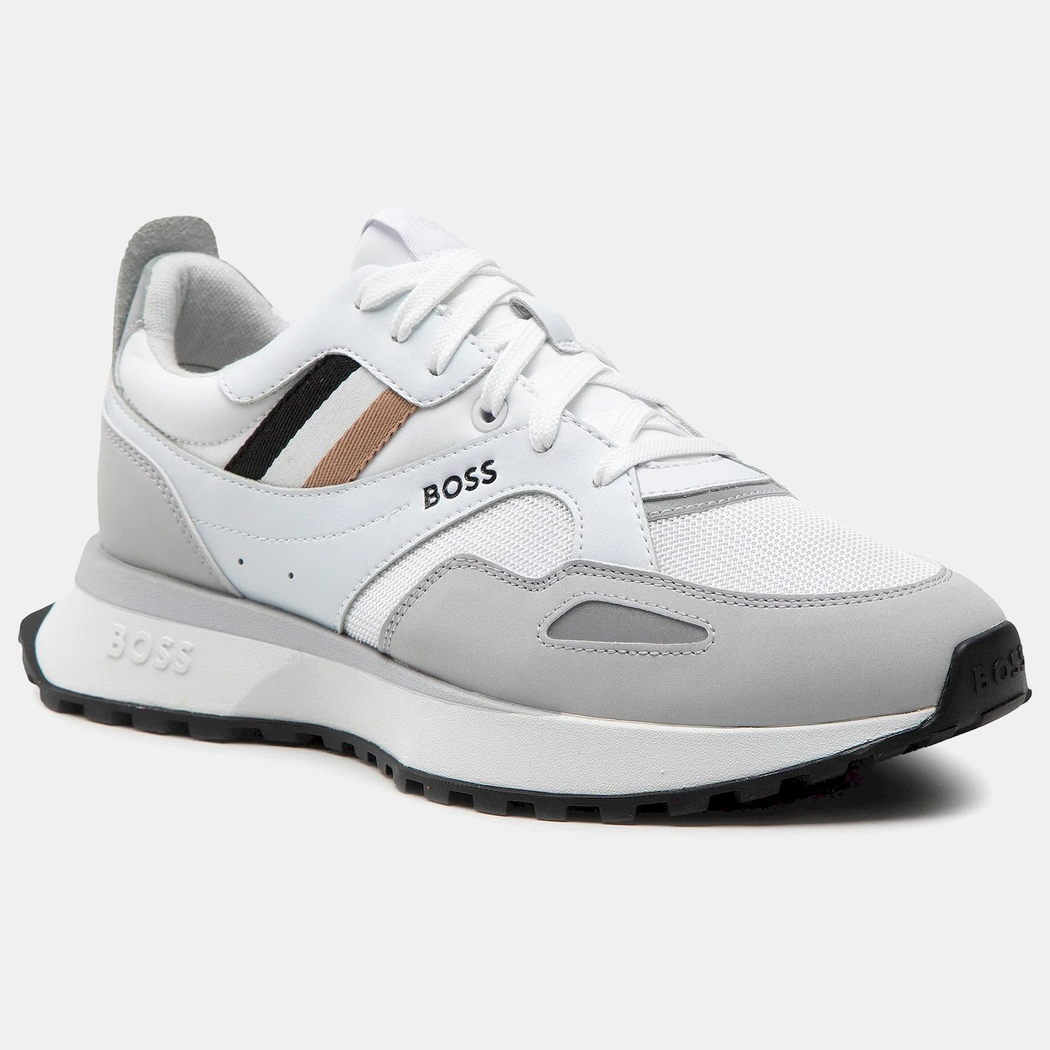 Boss Sapatilhas Sneakers Shoes Jonah Runn Mxm White Branco_shot3
