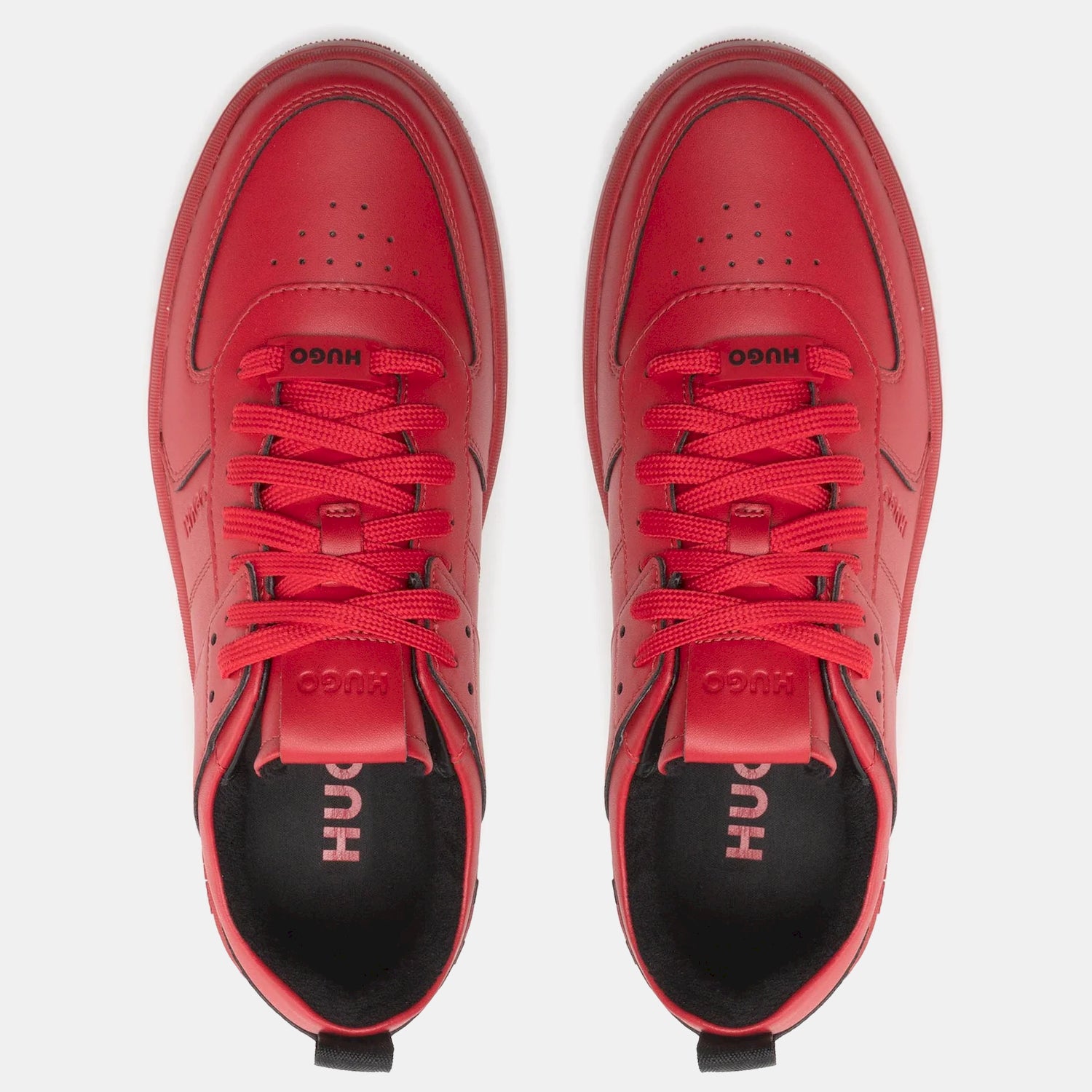 Boss Sapatilhas Sneakers Shoes Kilian Tenn Fl Red Vermelho_shot2