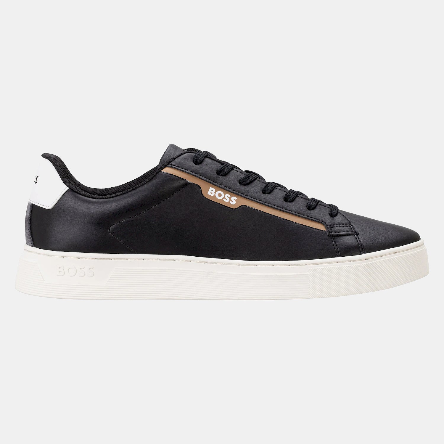 Boss Sapatilhas Sneakers Shoes Rhys Tenn Pusd Black Preto_shot1
