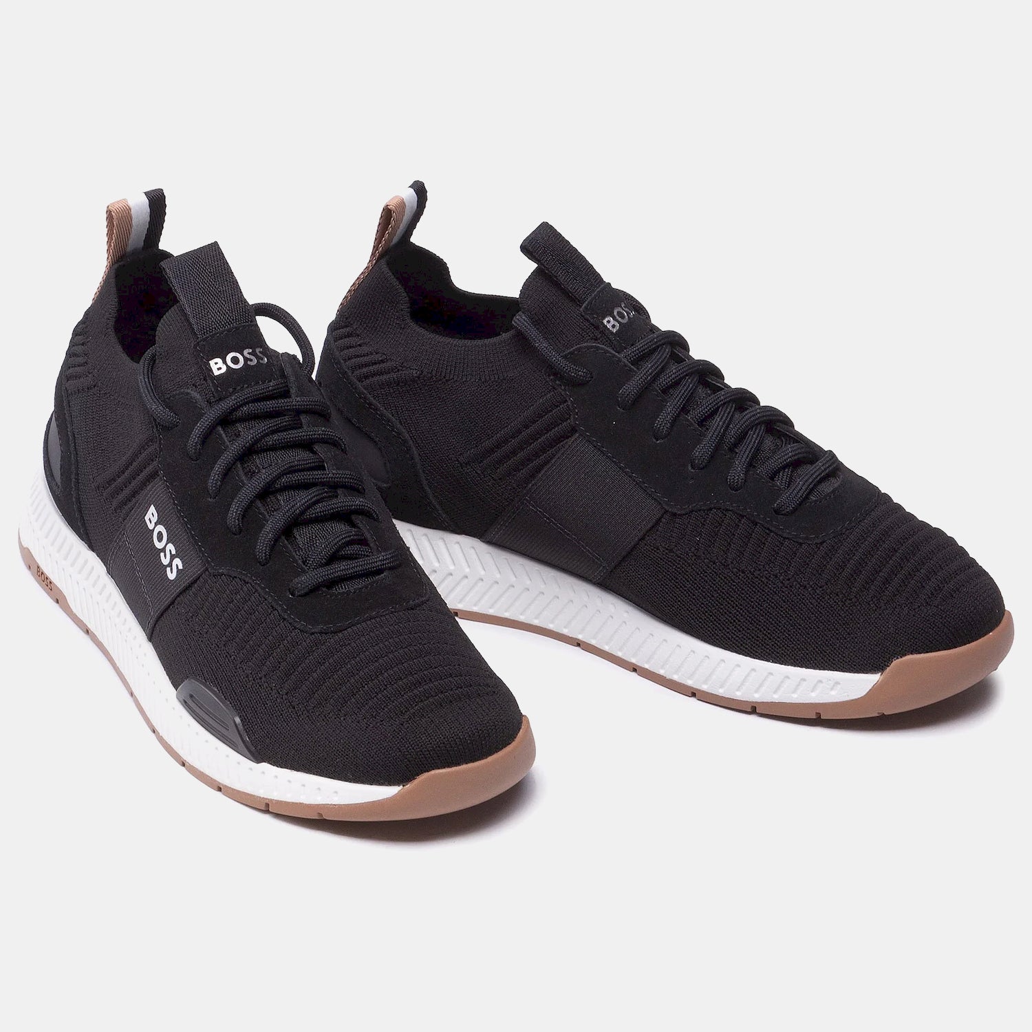 Boss Sapatilhas Sneakers Shoes Titanium Knsta Charcoal Charcoal_shot2