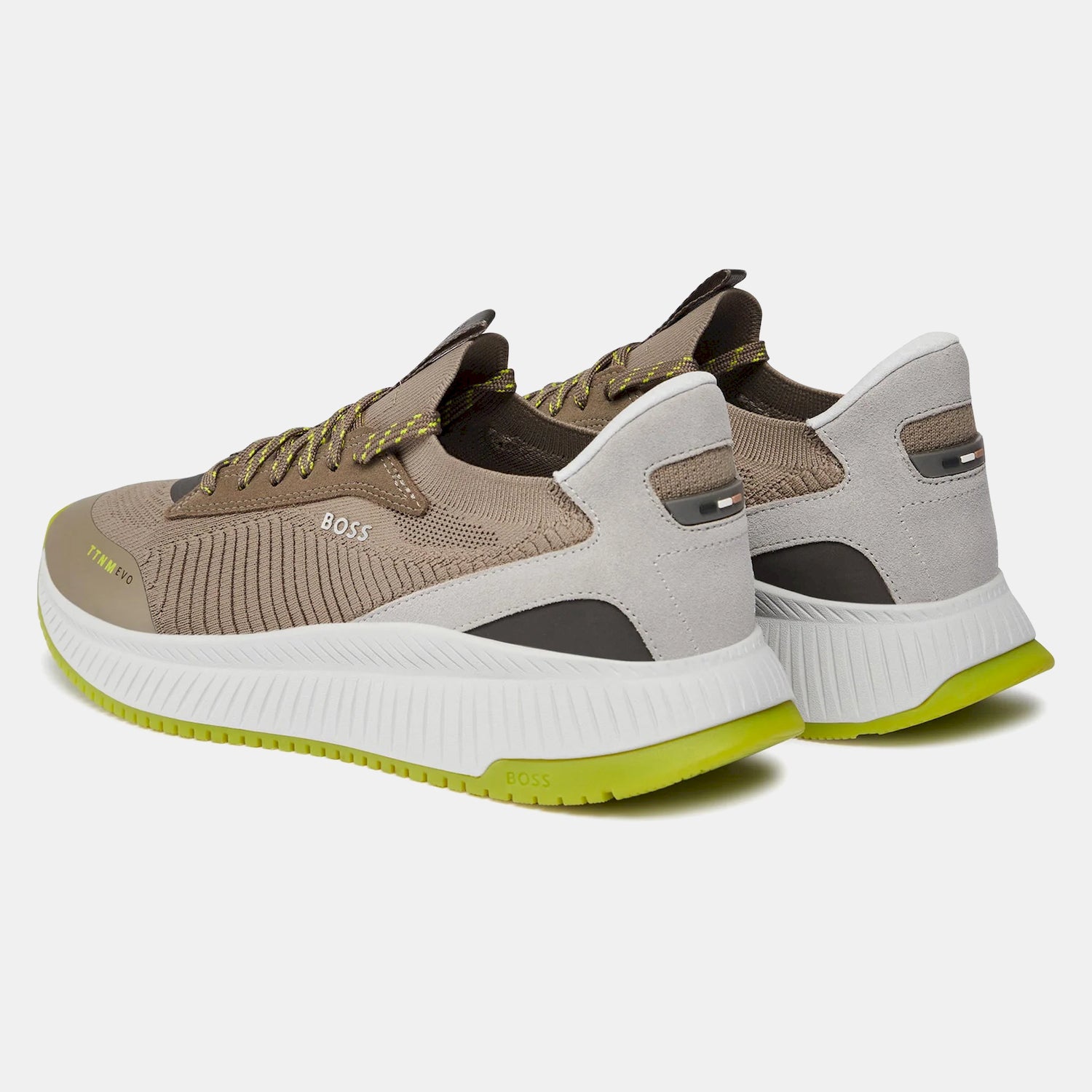 Boss Sapatilhas Sneakers Shoes Ttnm 50498904 Kaki Kaki_shot2