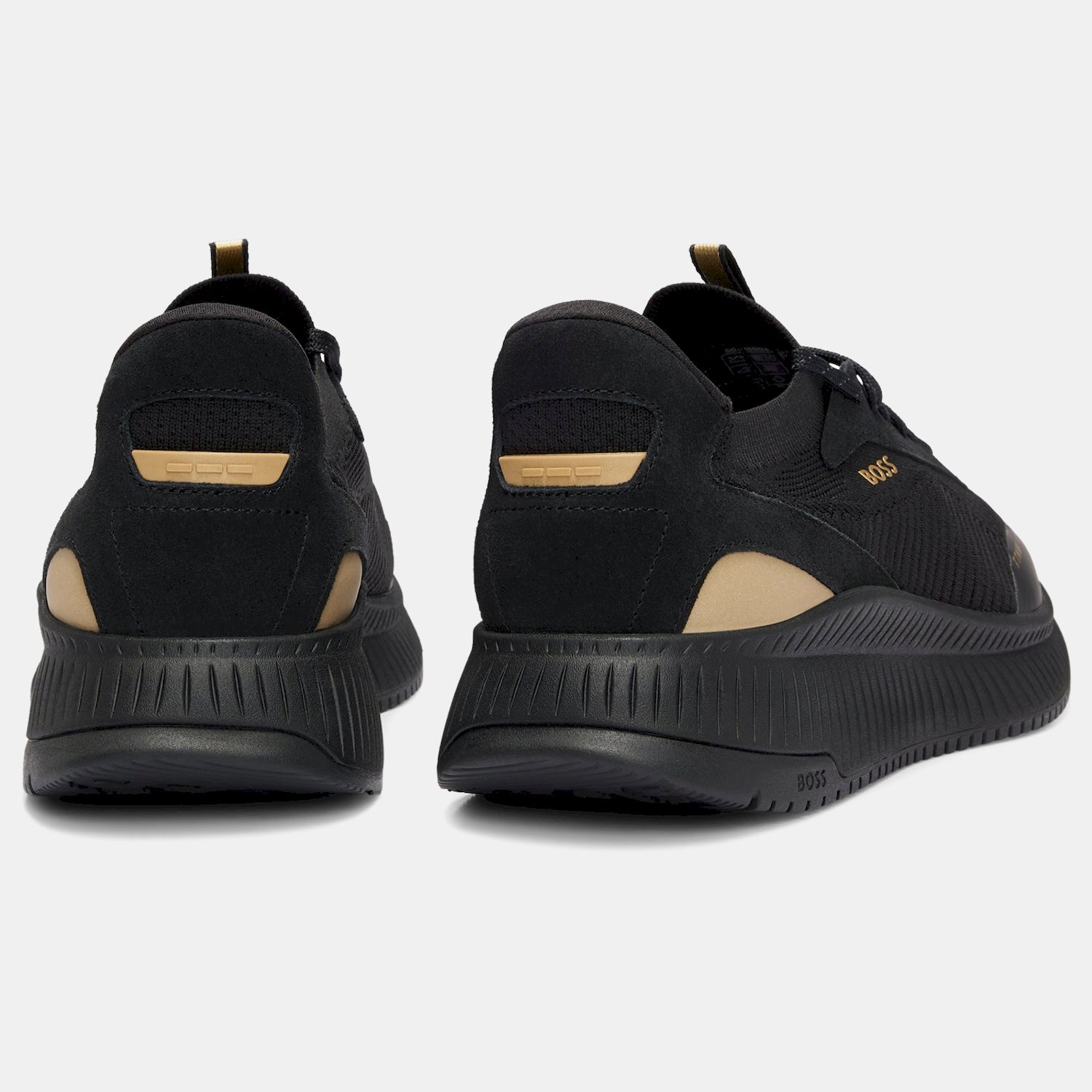 Boss Sapatilhas Sneakers Shoes Ttnm Evo Slon Blk Gold Preto Ouro_shot2