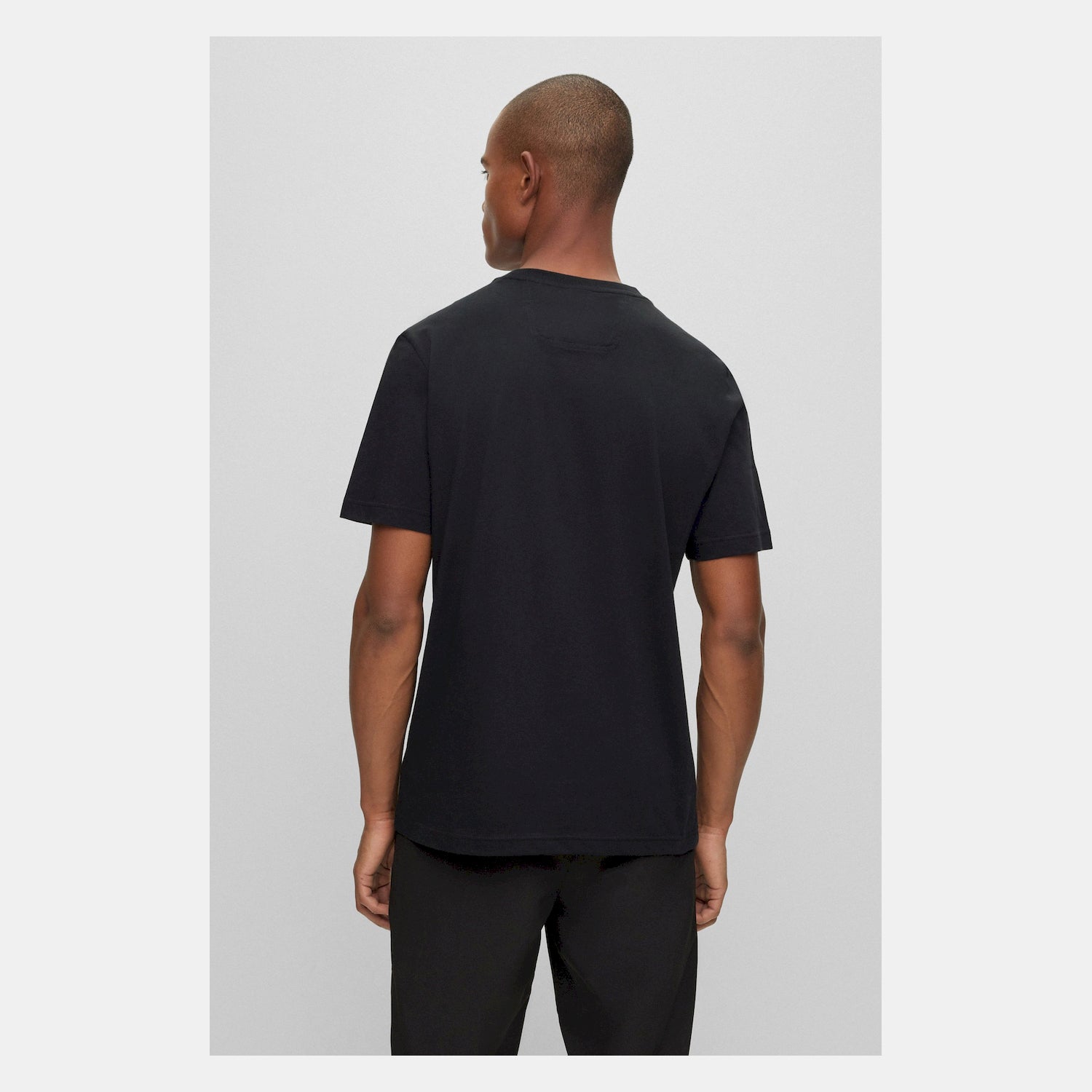 Boss T Shirt Tee 1 Black Preto_shot3