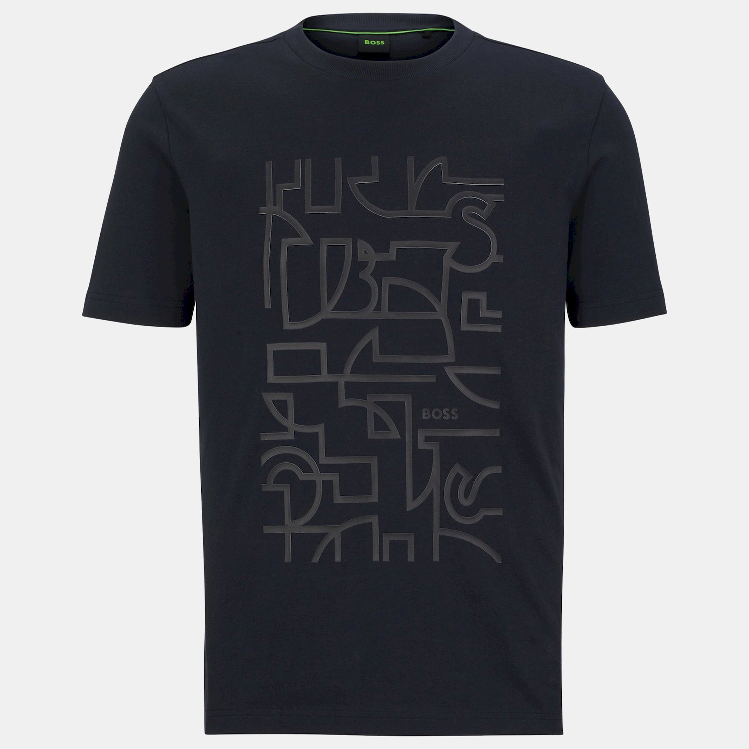 Boss T Shirt Tee 2 50494783 Dk.blue Azul Escuro_shot1