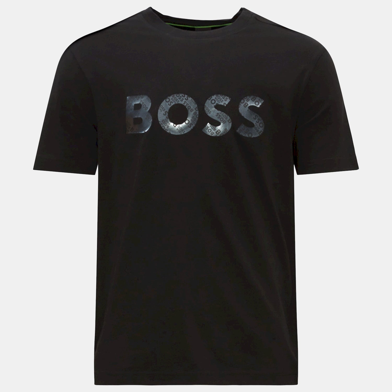 Boss T Shirt Tee3 50488833 Black Preto_shot1