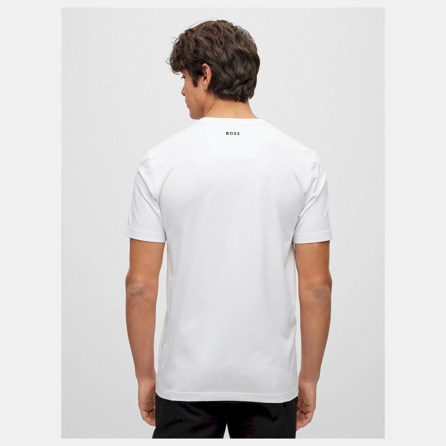 Boss T Shirt Tee4 50488831 White Branco_shot1