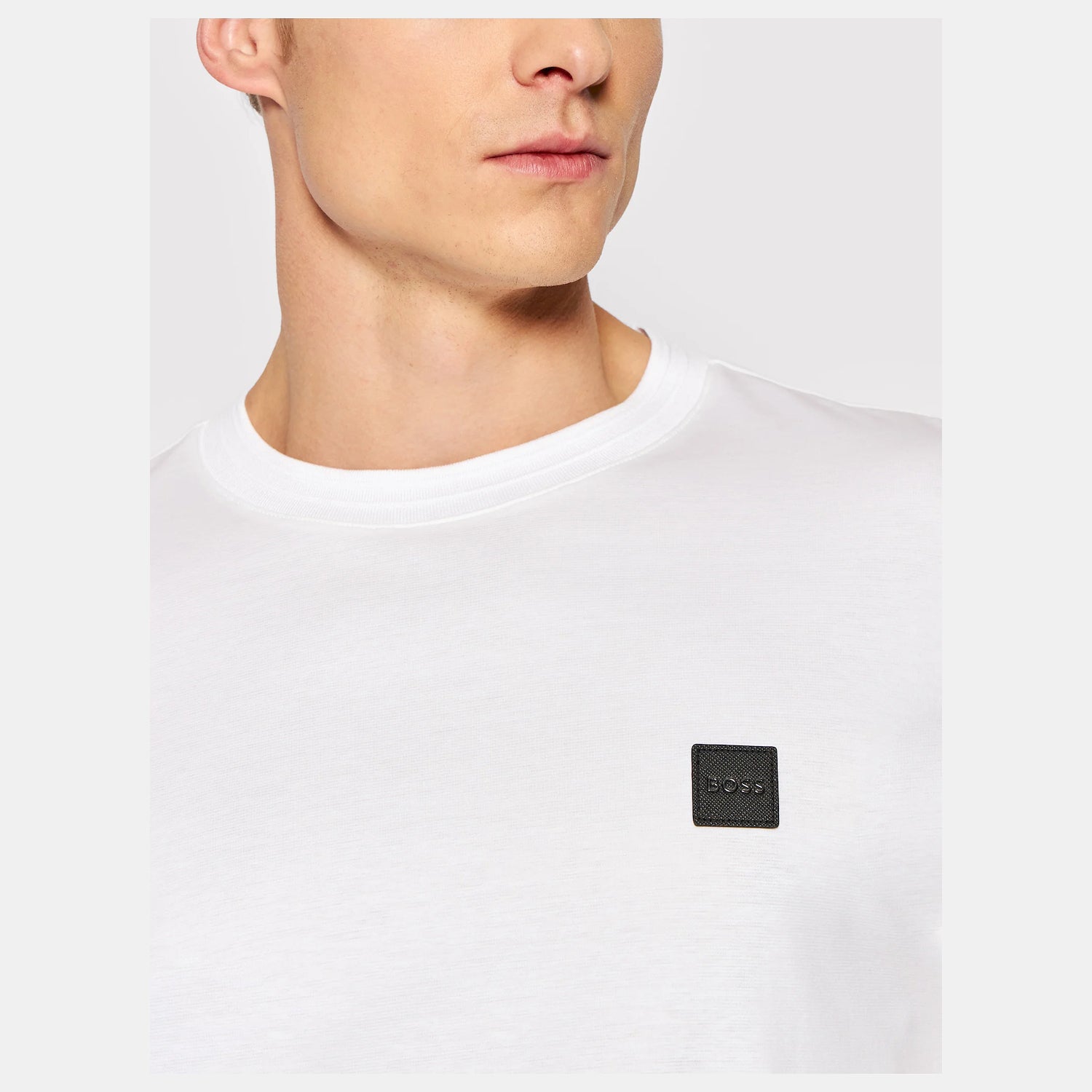Boss T Shirt Tiburt278 White Branco_shot1