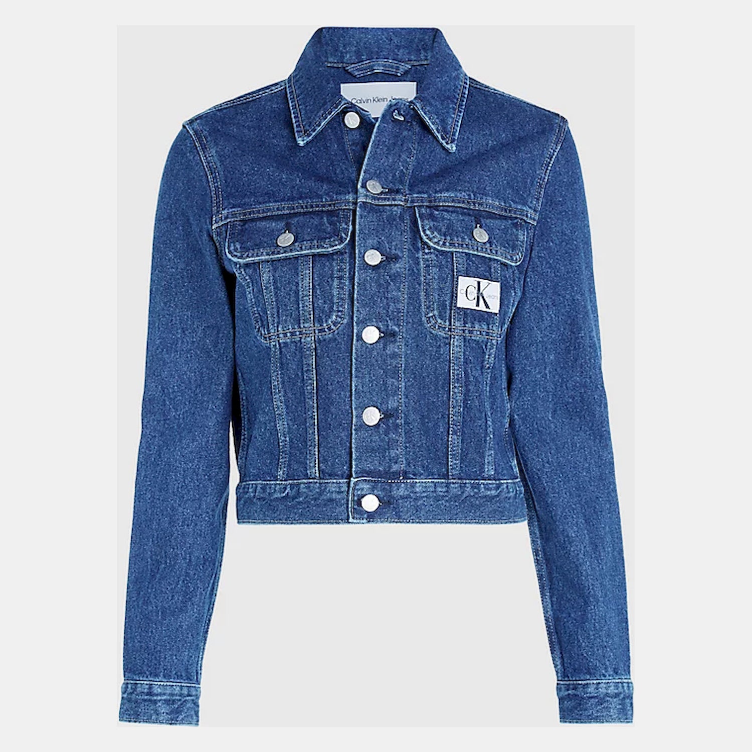 Calvin Klein Blusao Jackets J20j221816 Denim Denim_shot2