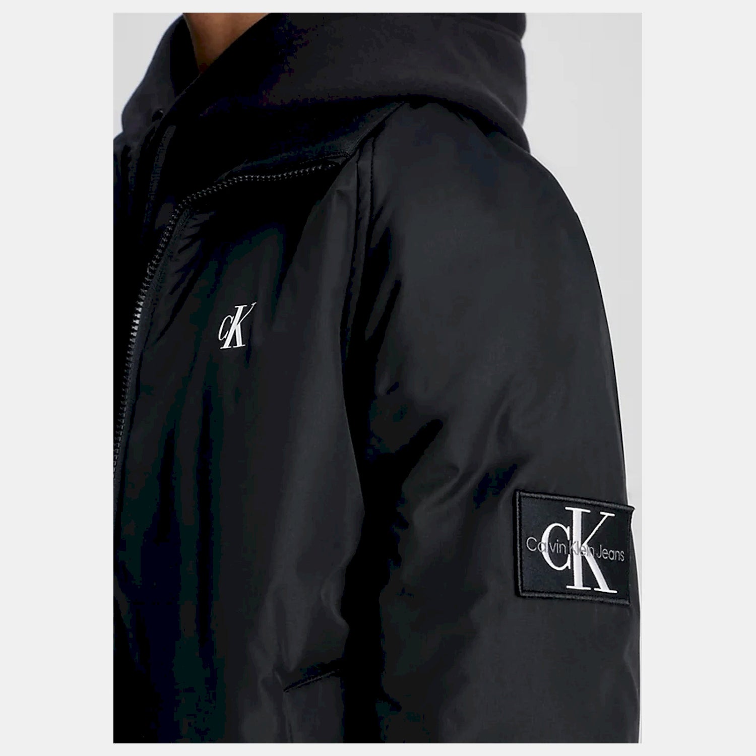 Calvin Klein Blusao Jackets J30j323466 Black Preto_shot2