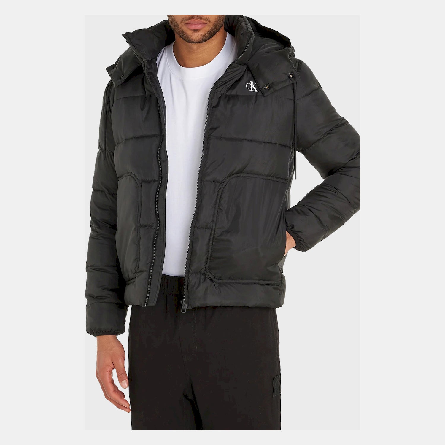 Calvin Klein Blusao Jackets J30j324330 Black Preto_shot1