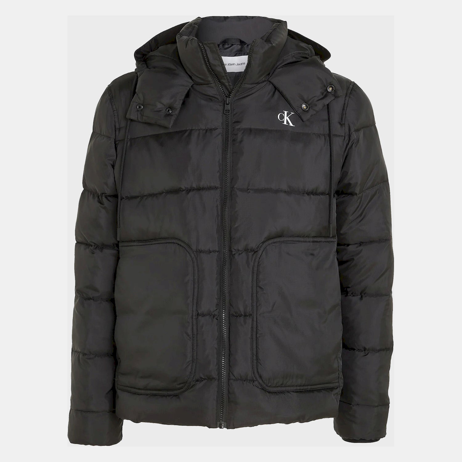 Calvin Klein Blusao Jackets J30j324330 Black Preto_shot3
