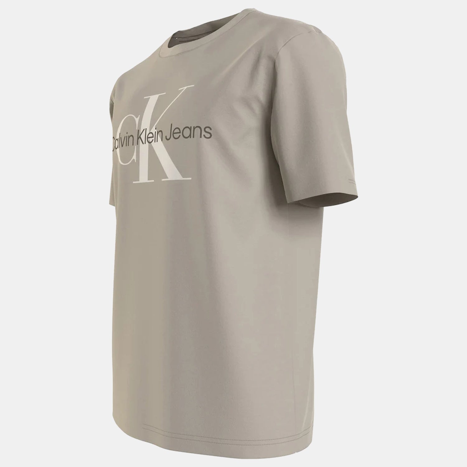Calvin Klein T Shirt J30j320806 Beige Beige_shot1