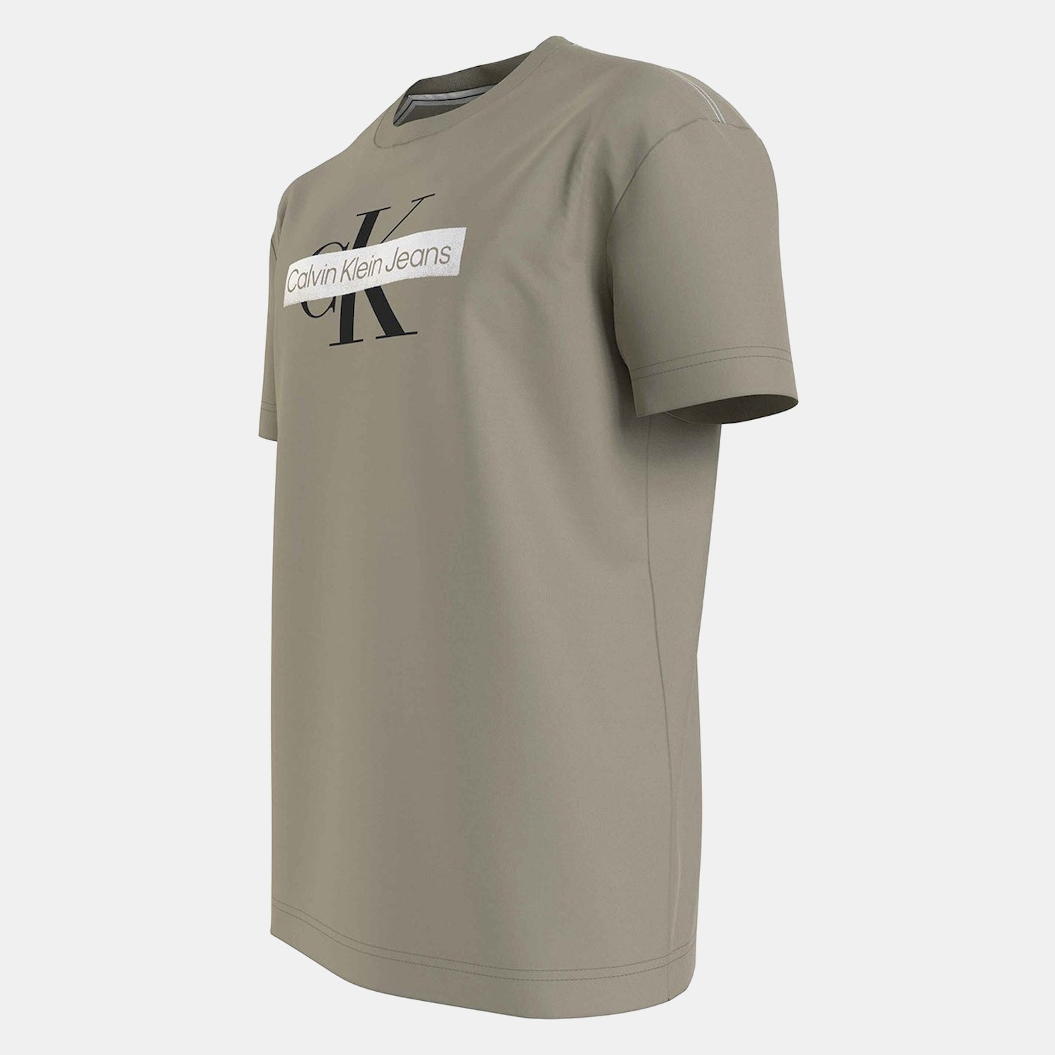 Calvin Klein T Shirt J30j324008 Taupe Taupe_shot1