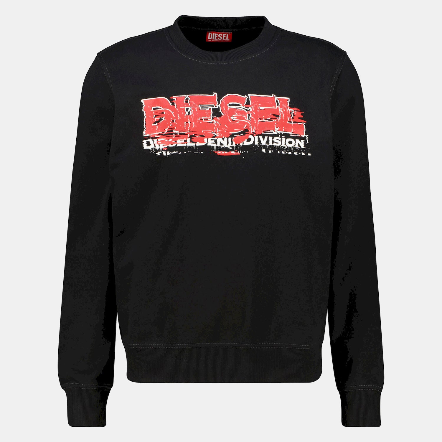 Diesel Camisola Sweat A12505 0hayt Black Preto_shot3