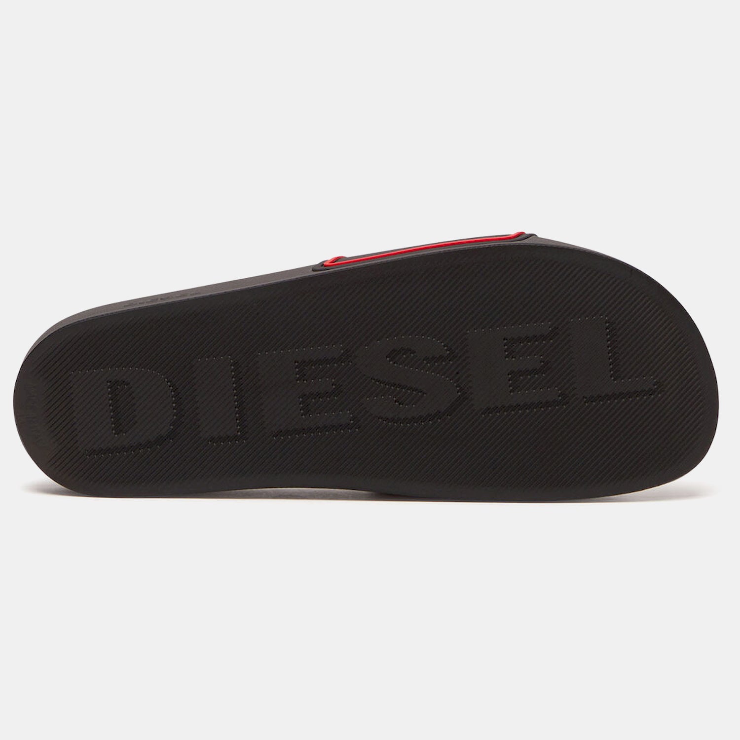 Diesel Chinelos Slippers Sa Mayemi Cc Black Red Preto Vermelho_shot5