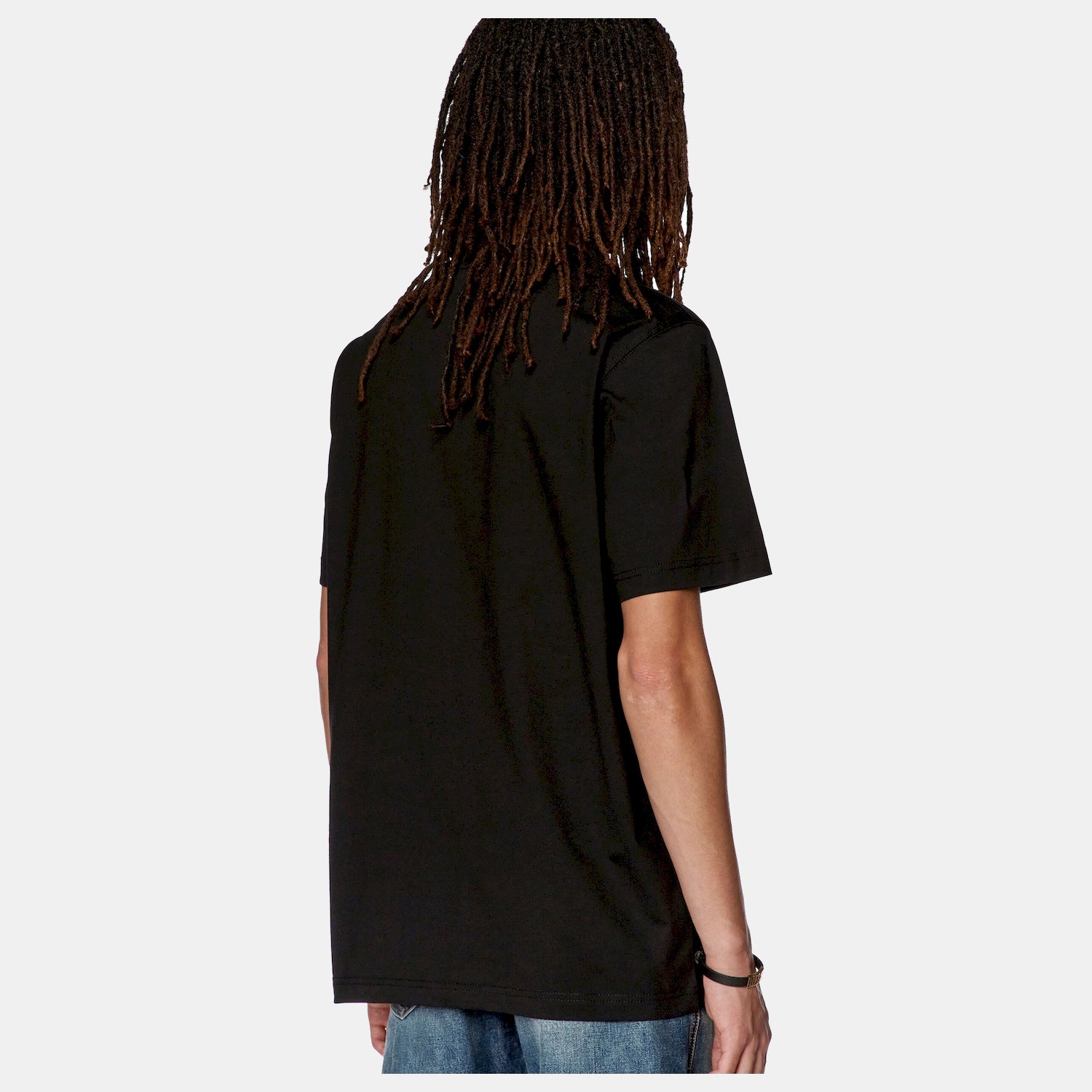 Diesel T Shirt A11067 0catm Black Preto_shot2