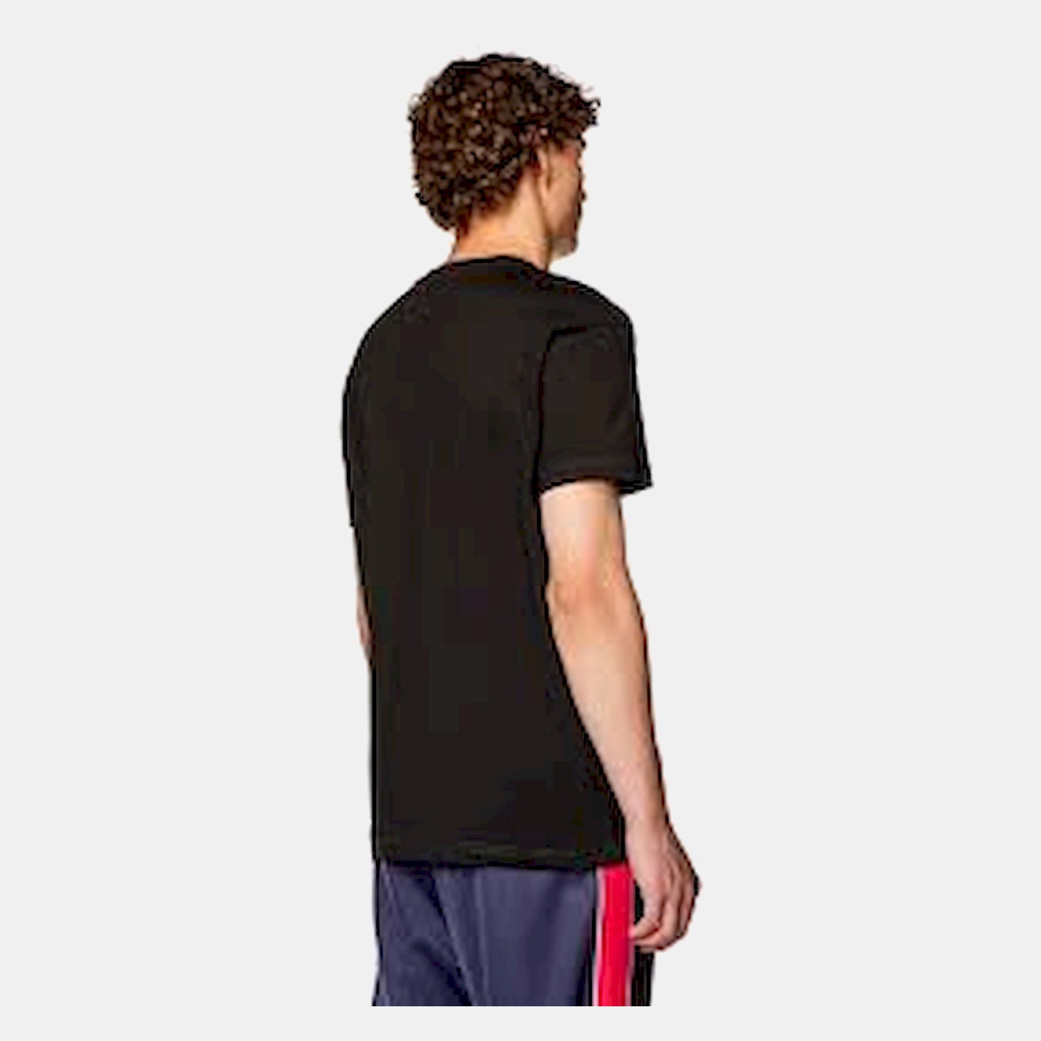 Diesel T Shirt A12497 0grai Black Preto_shot3
