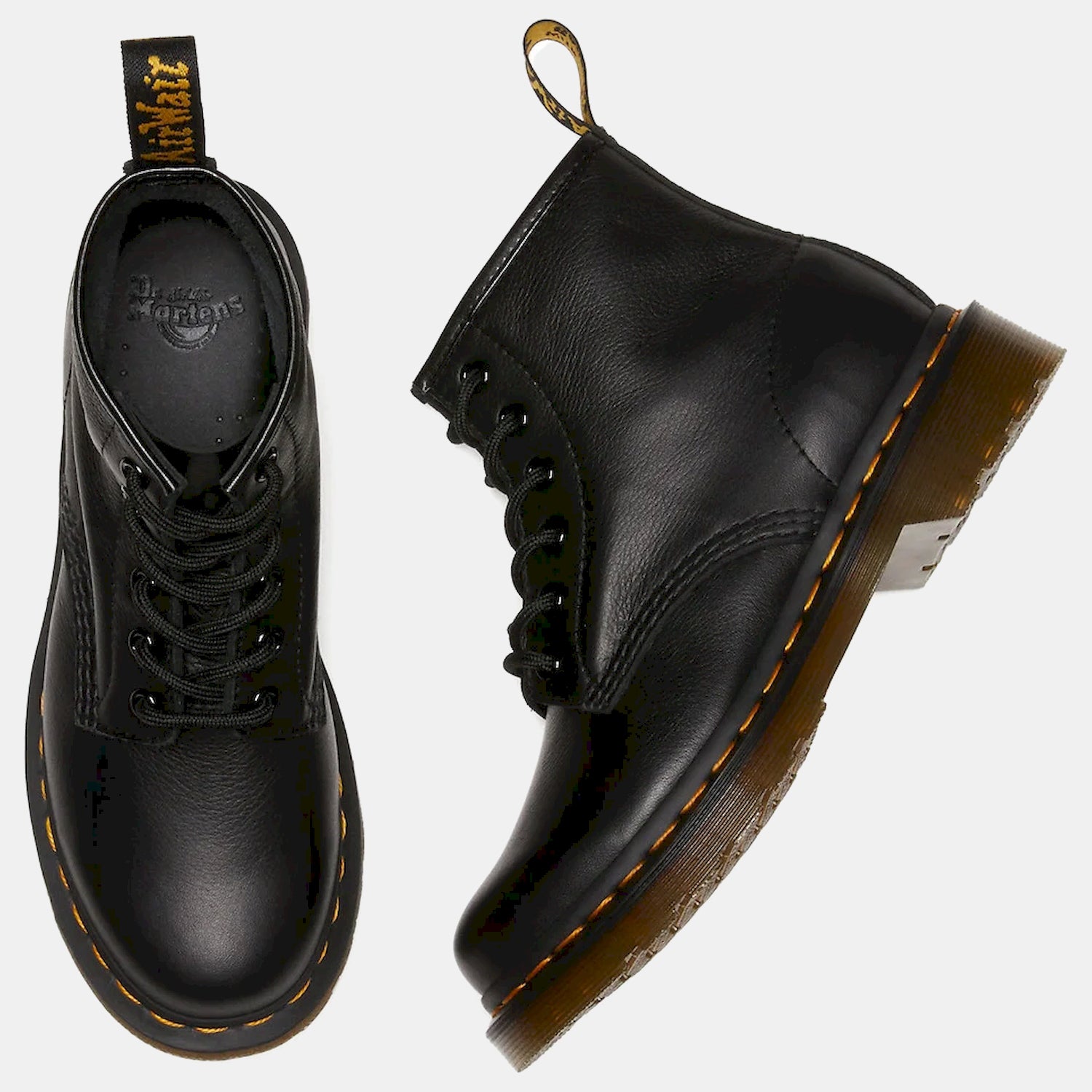 Dr Martens Botas Boots 101 Virginia Black Preto_shot2