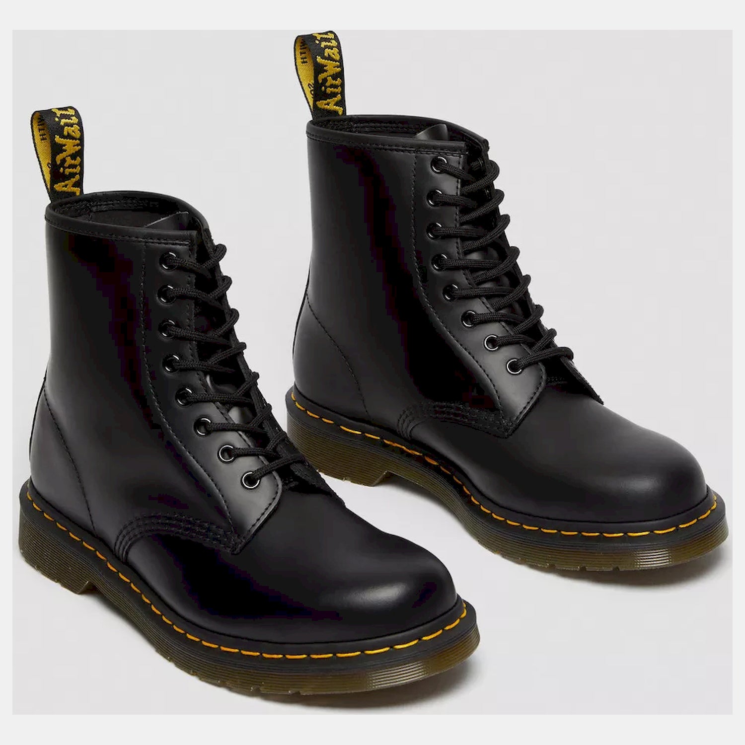 Dr Martens Botas Boots 1460 Vegan Black Preto_shot1