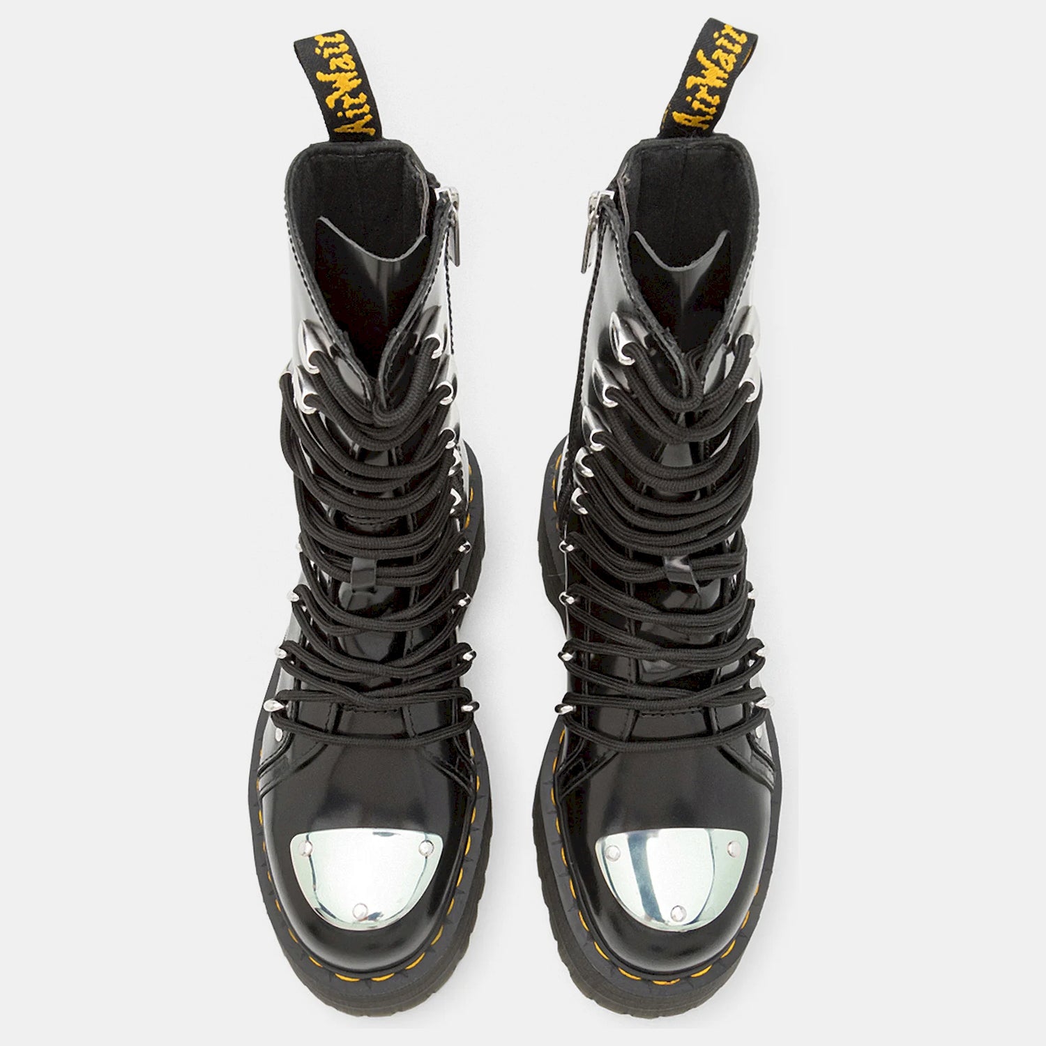 Dr Martens Botas Boots Jadon Hi Ltt M Blk Metal Preto Metal_shot2
