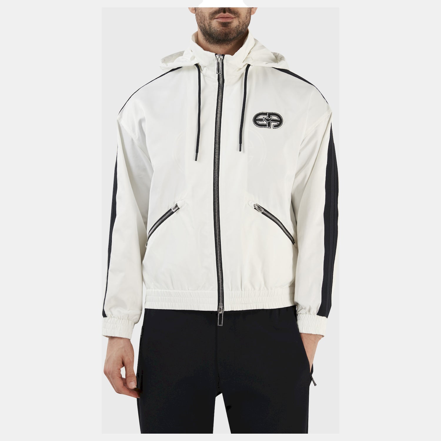 Emporio Armani Blusao Jackets 3r1br0 1nryz White Branco_shot1