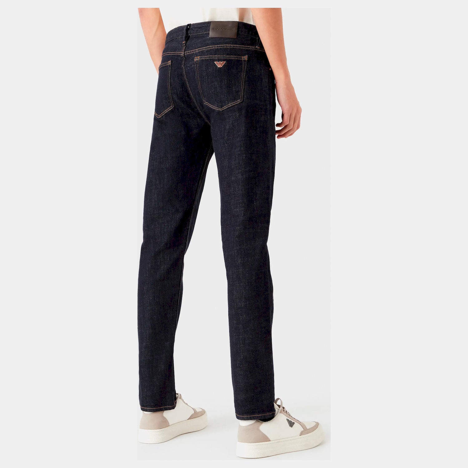 Emporio Armani Calcas Trousers 6l1j75 1dmvz Denim Denim_shot1