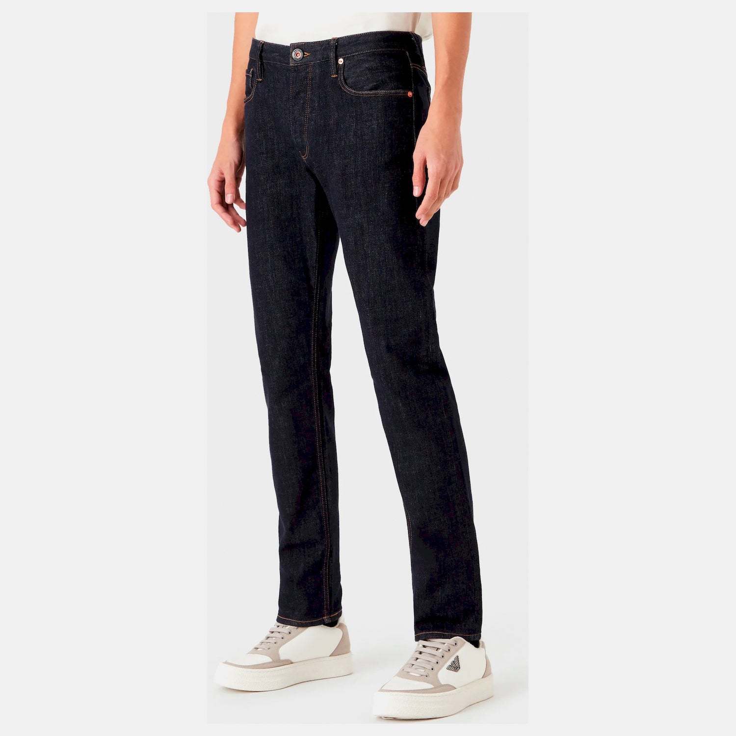 Emporio Armani Calcas Trousers 6l1j75 1dmvz Denim Denim_shot2