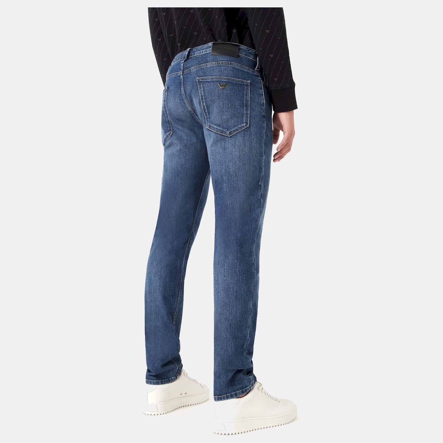 Emporio Armani Calcas Trousers 8n1j06 1d5qz Med. Wash Medium Wash_shot1