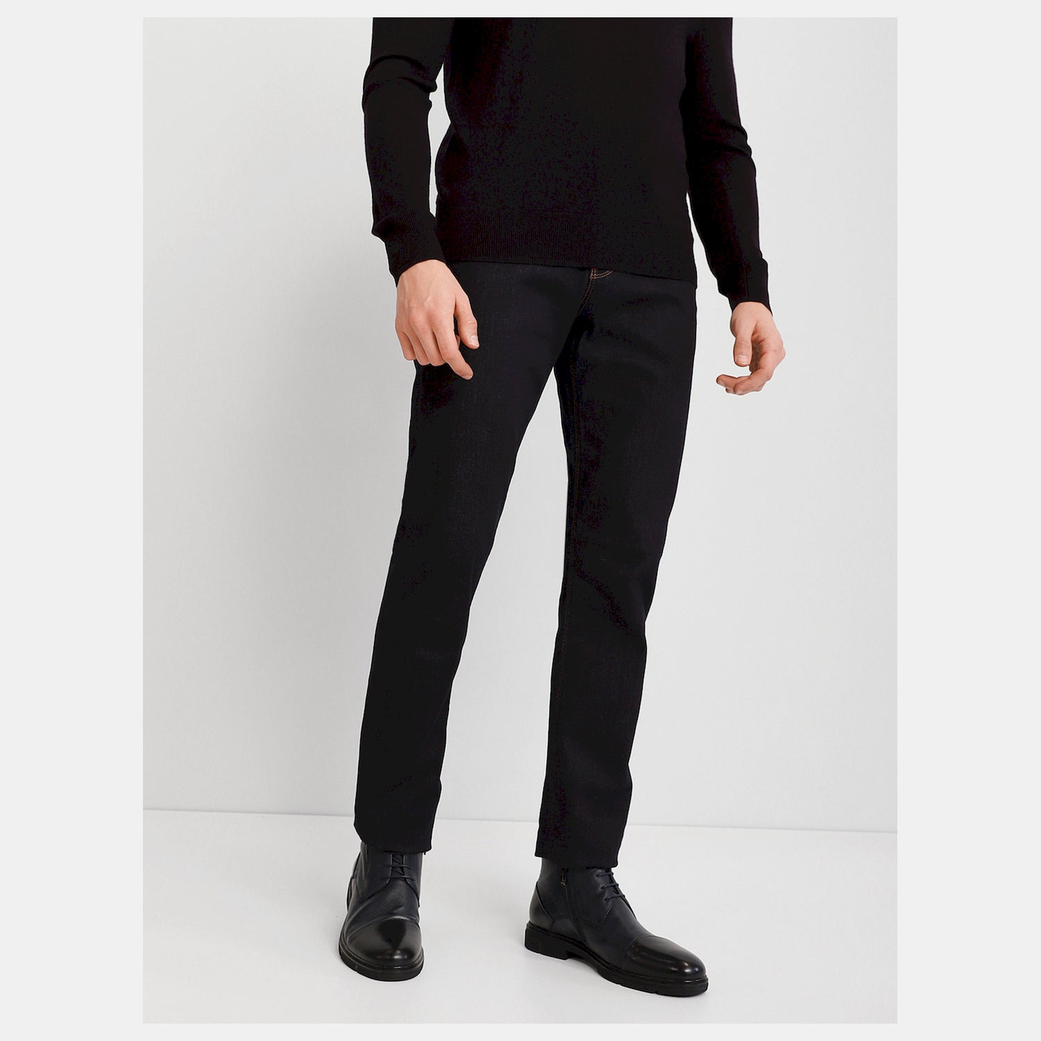 Emporio Armani Calcas Trousers 8n1j06 1g0lz Dark Wash Dark Wash_shot3