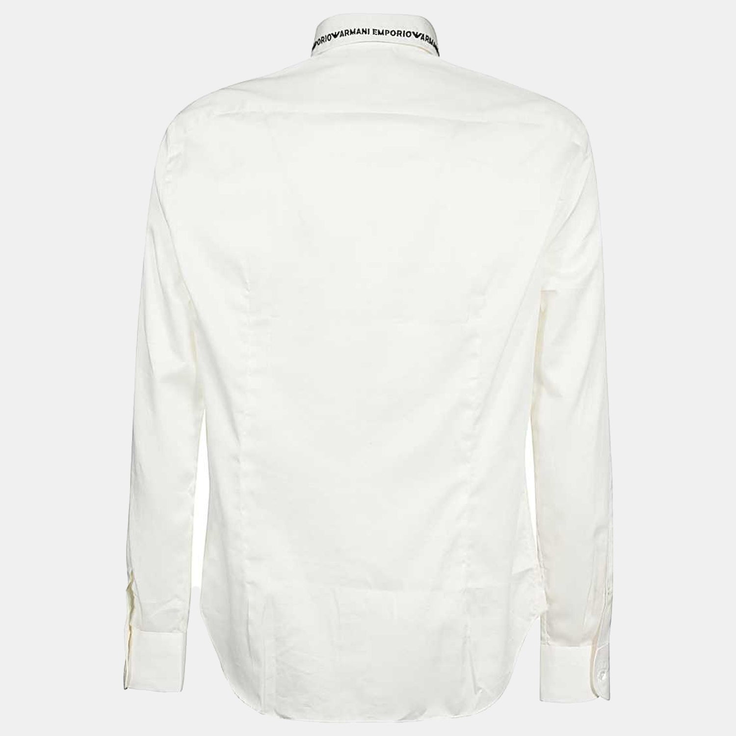 Emporio Armani Camisa Shirt 6r1c87 1k1xz White Branco_shot2