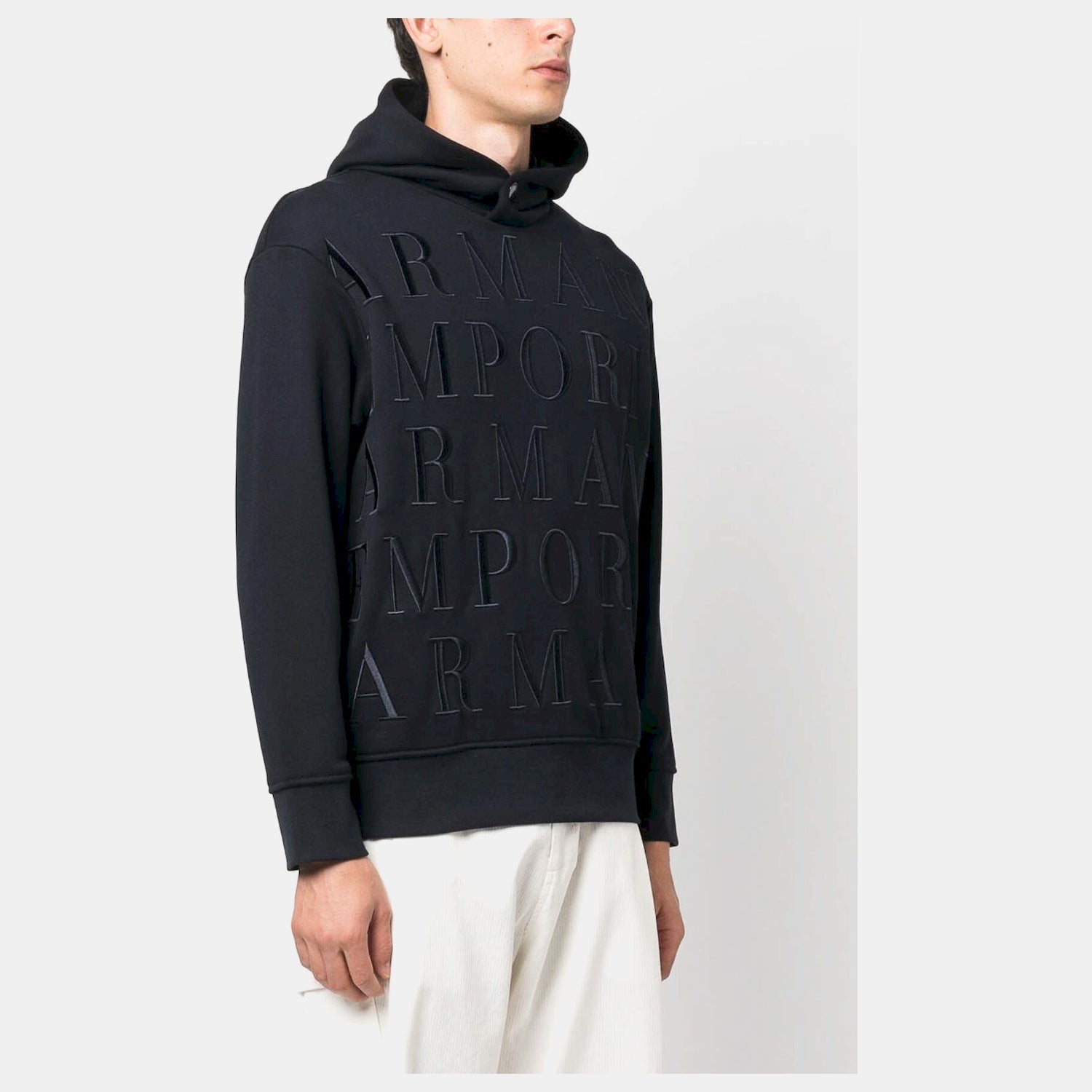 Emporio Armani Camisola Hoodie 6r1mcr 1jwpz Navy Navy_shot1