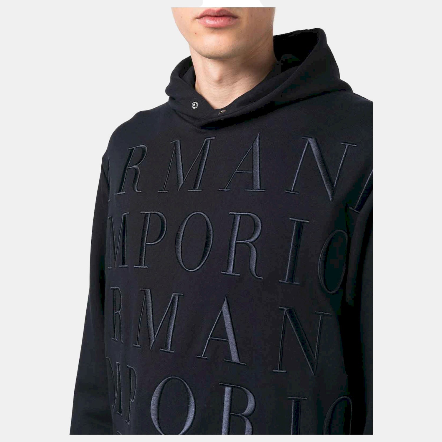 Emporio Armani Camisola Hoodie 6r1mcr 1jwpz Navy Navy_shot2