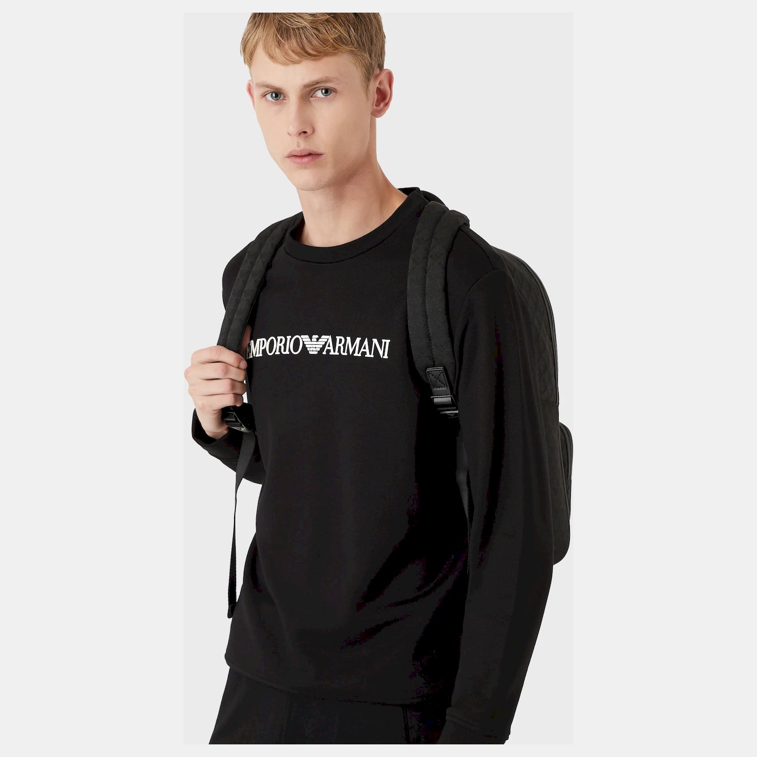 Emporio Armani Camisola Sweat 8n1mr6 1jriz Black Preto_shot2