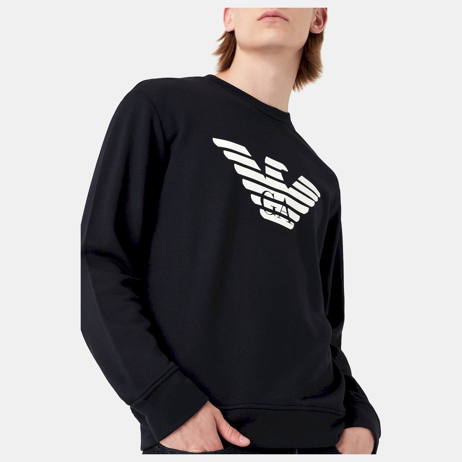 Emporio Armani Camisola Sweat 8n1mr6 1jriz Navy Navy_shot2