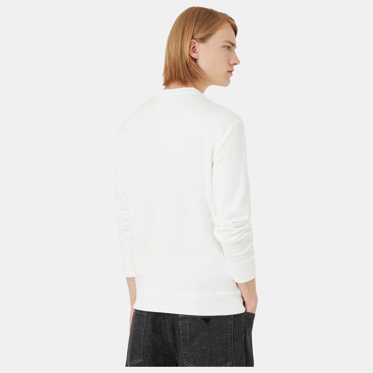 Emporio Armani Camisola Sweat 8n1mr6 1jriz White Branco_shot1