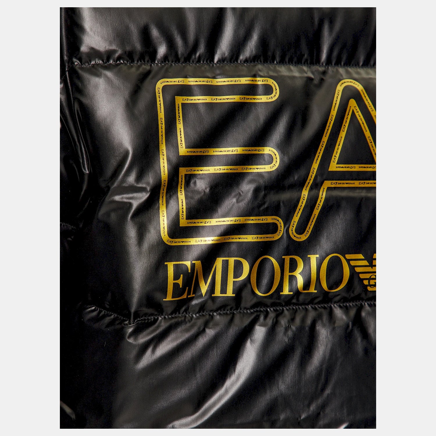 Emporio Armani Ea7 Blusao Jackets 6rpb02 Pn3vz Blk Gold Preto Ouro_shot4